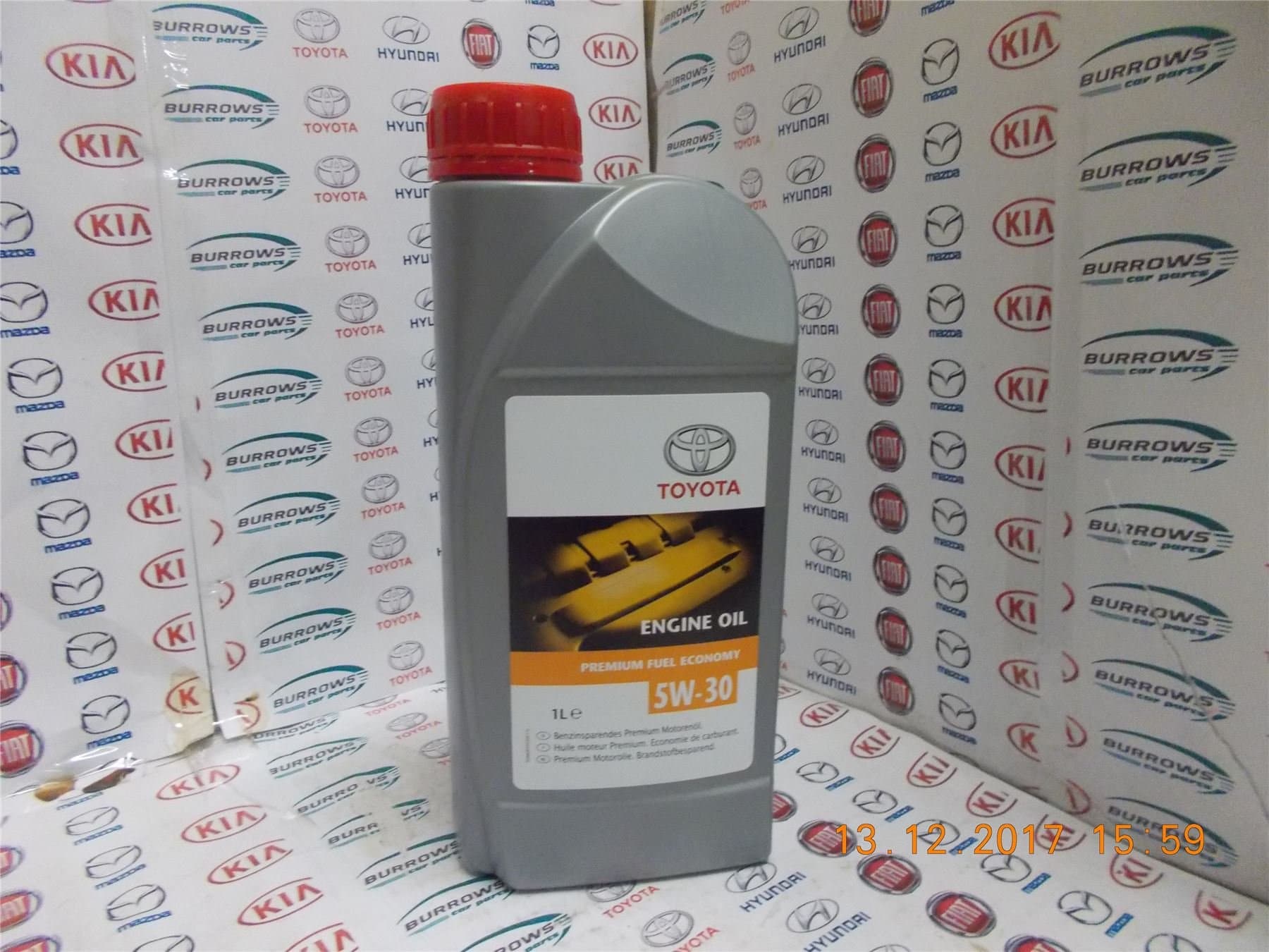 Genuine 1 Litre 5W30 PFE Premium Fuel Efficient Engine Motor Oil 08880-83388