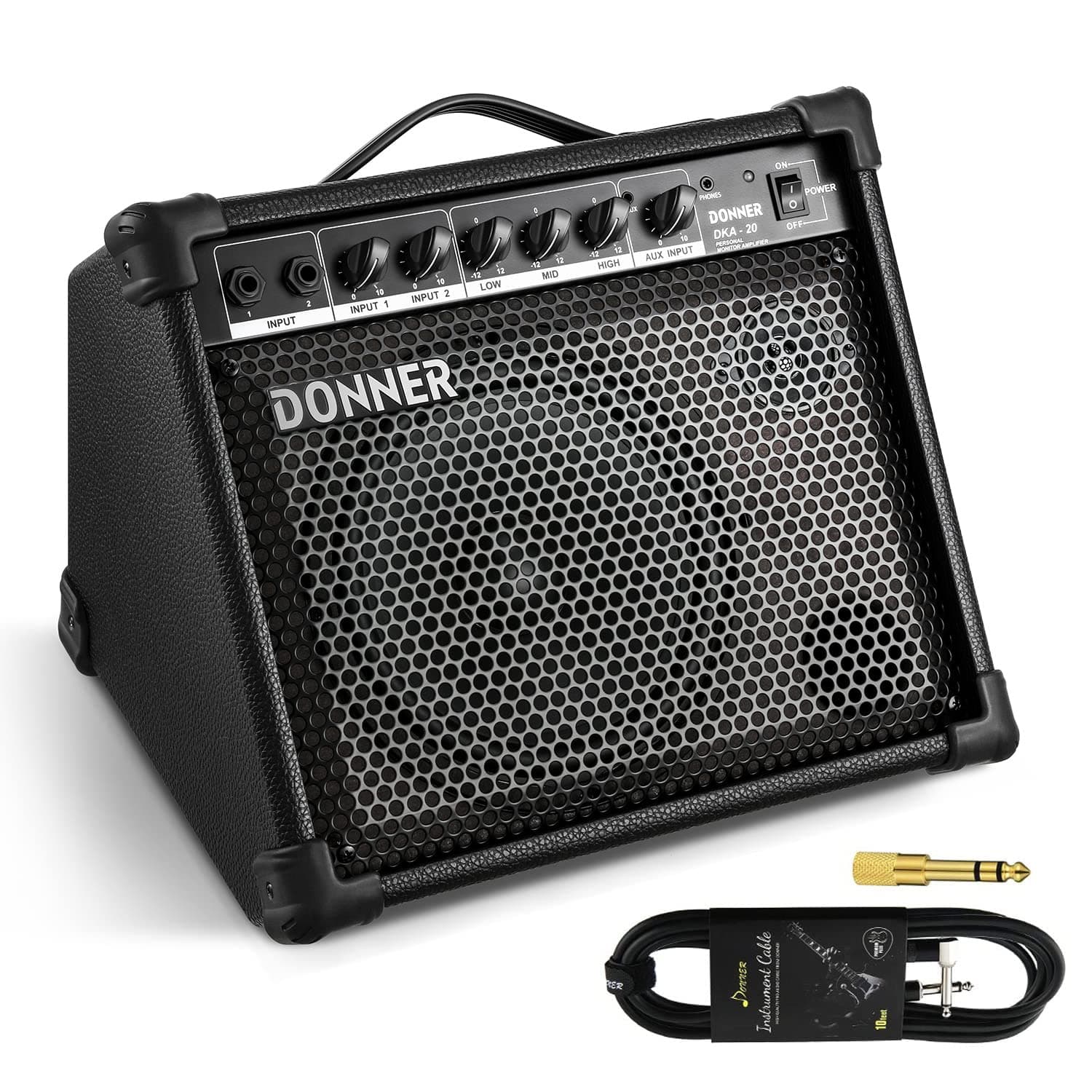 Donner DKA-20 Keyboard Amp 20-Watt Keyboard Amplifier