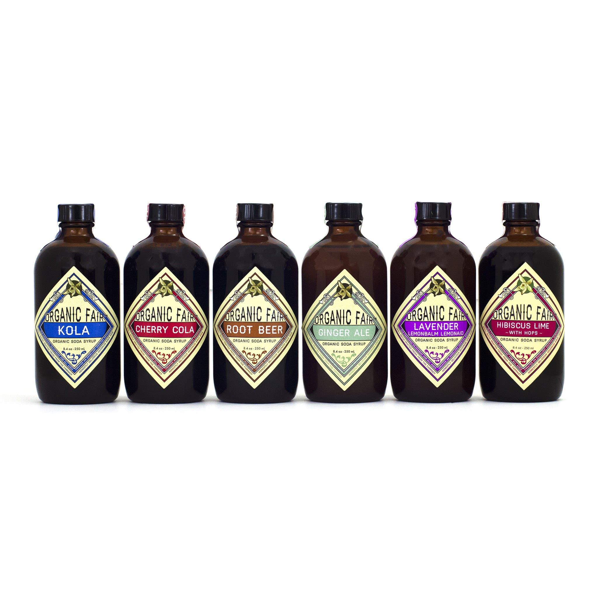 Organic Fair Soda Syrup Set