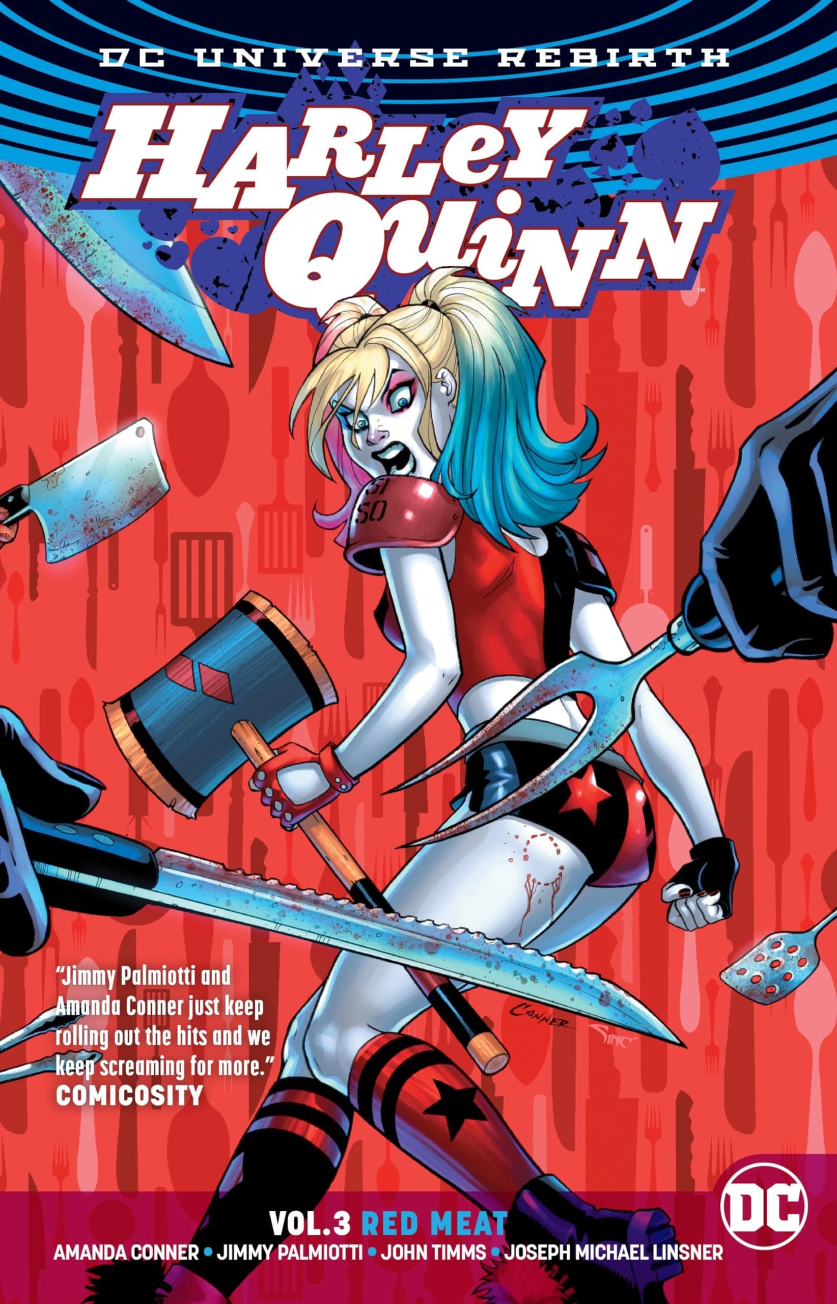 Harley Quinn Volume 3: Red Meat (Rebirth)