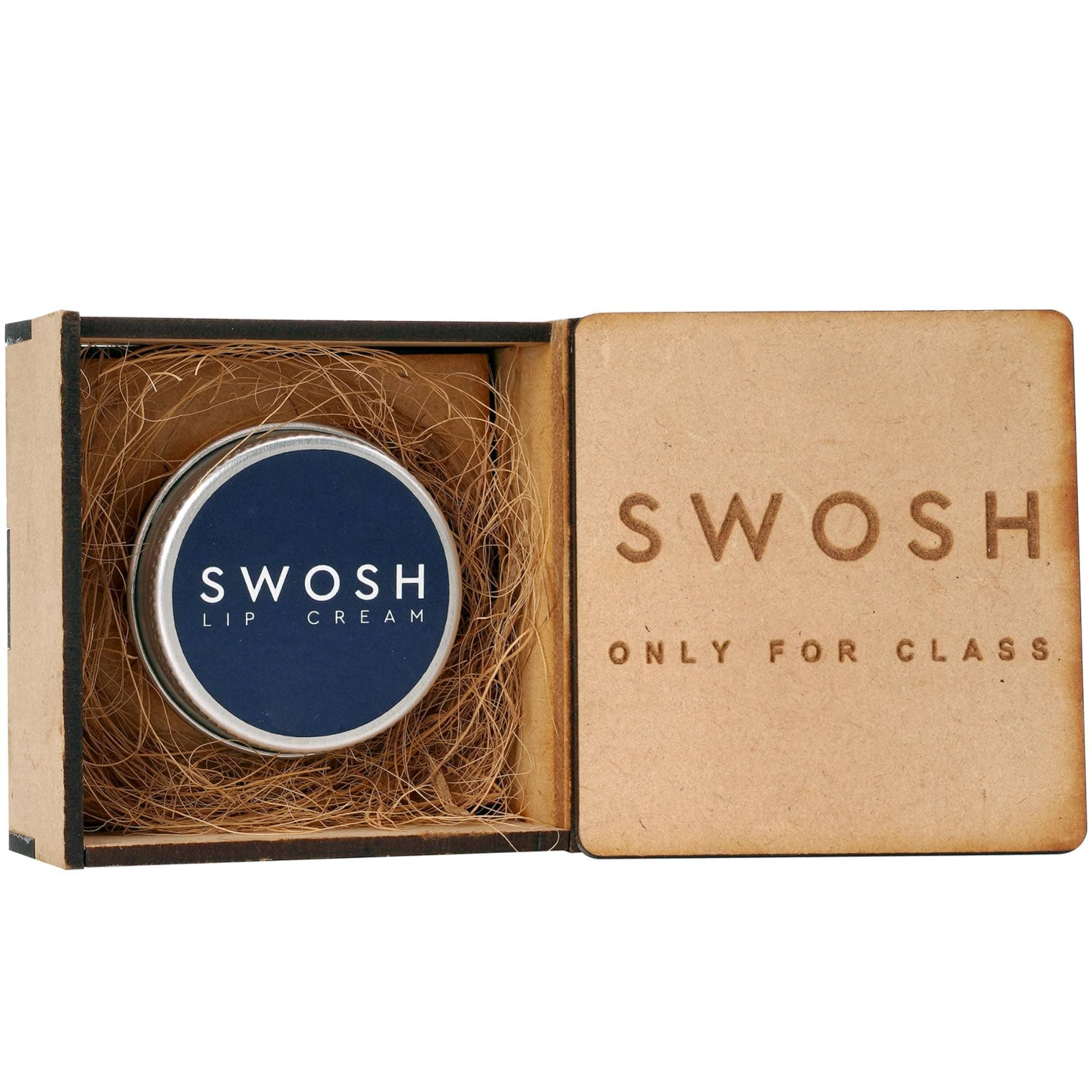 SWOSH Organic Lip Cream For Lightening & Brightening Dark Lips For Men & Women, 15 g with natural extract, clove oil, lavender oil, Lemon Grass oil lip Cream