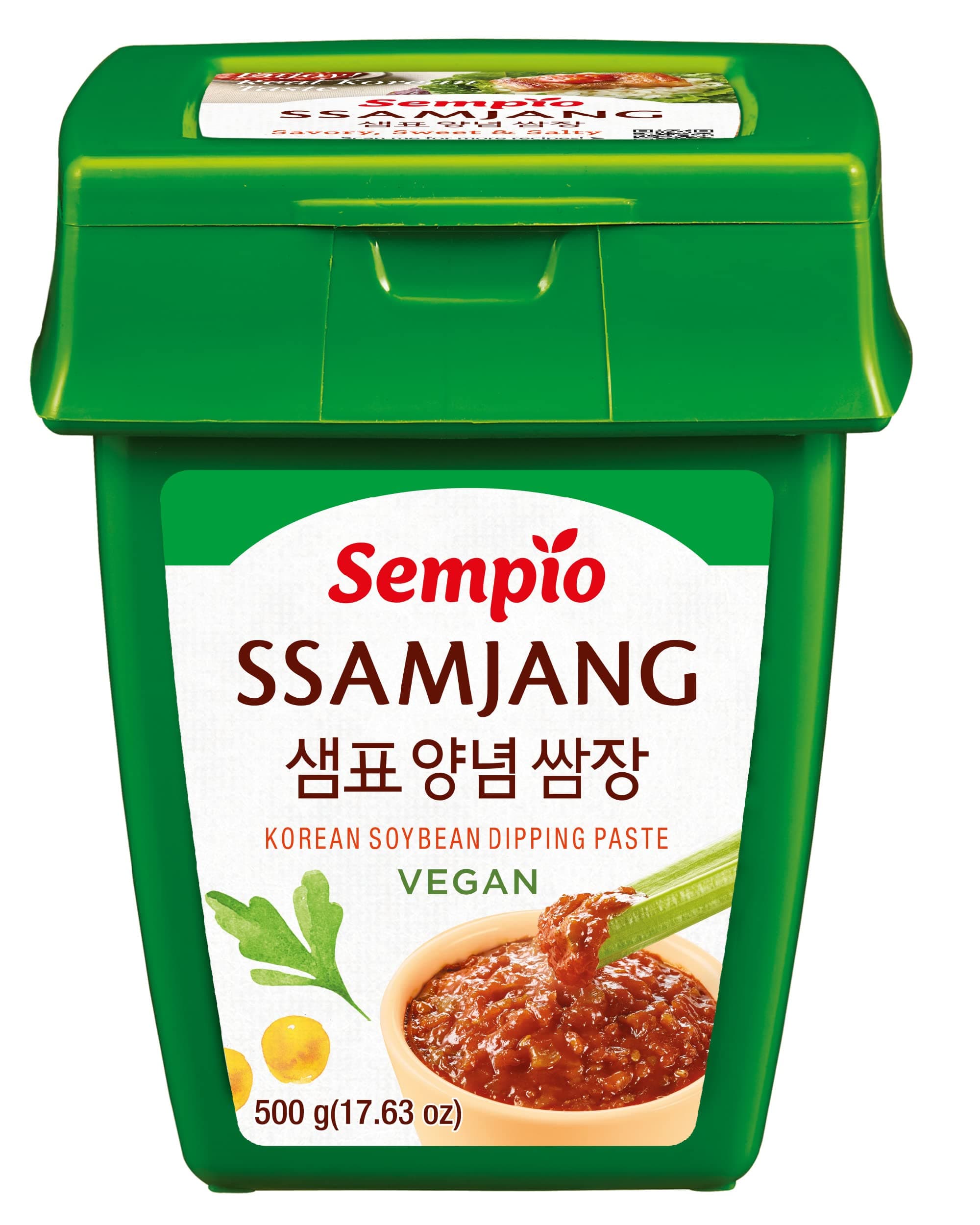 SEMPIO Vegan Ssamjang – Mild Seasoned Soybean Paste, Dipping Sauce for Korean...
