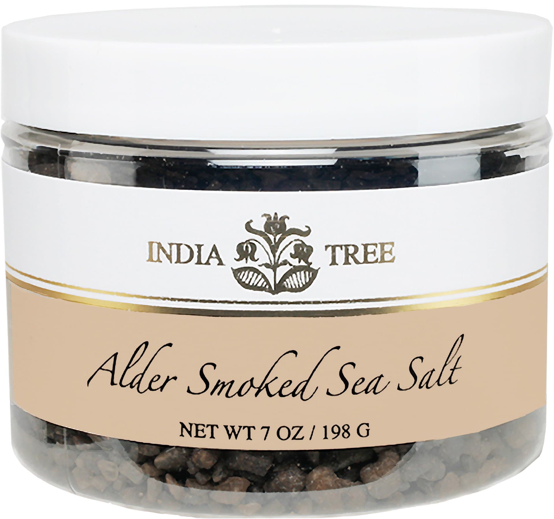 India Tree Alder Smoked Sea Salt, 7 oz