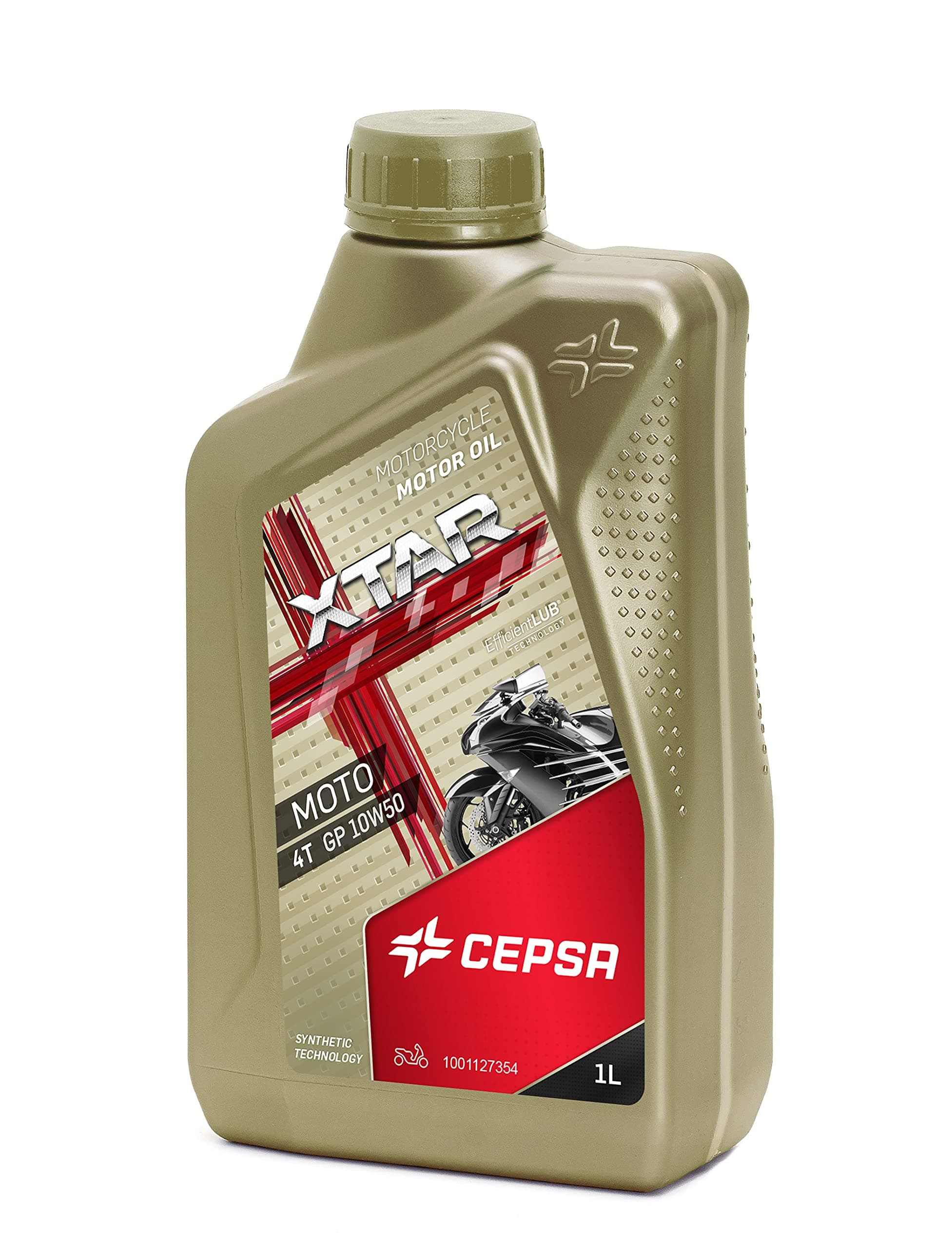 CEPSA 514284187 XTAR Moto GP 4T 10 W/50 Multigrade Oil Synthetic