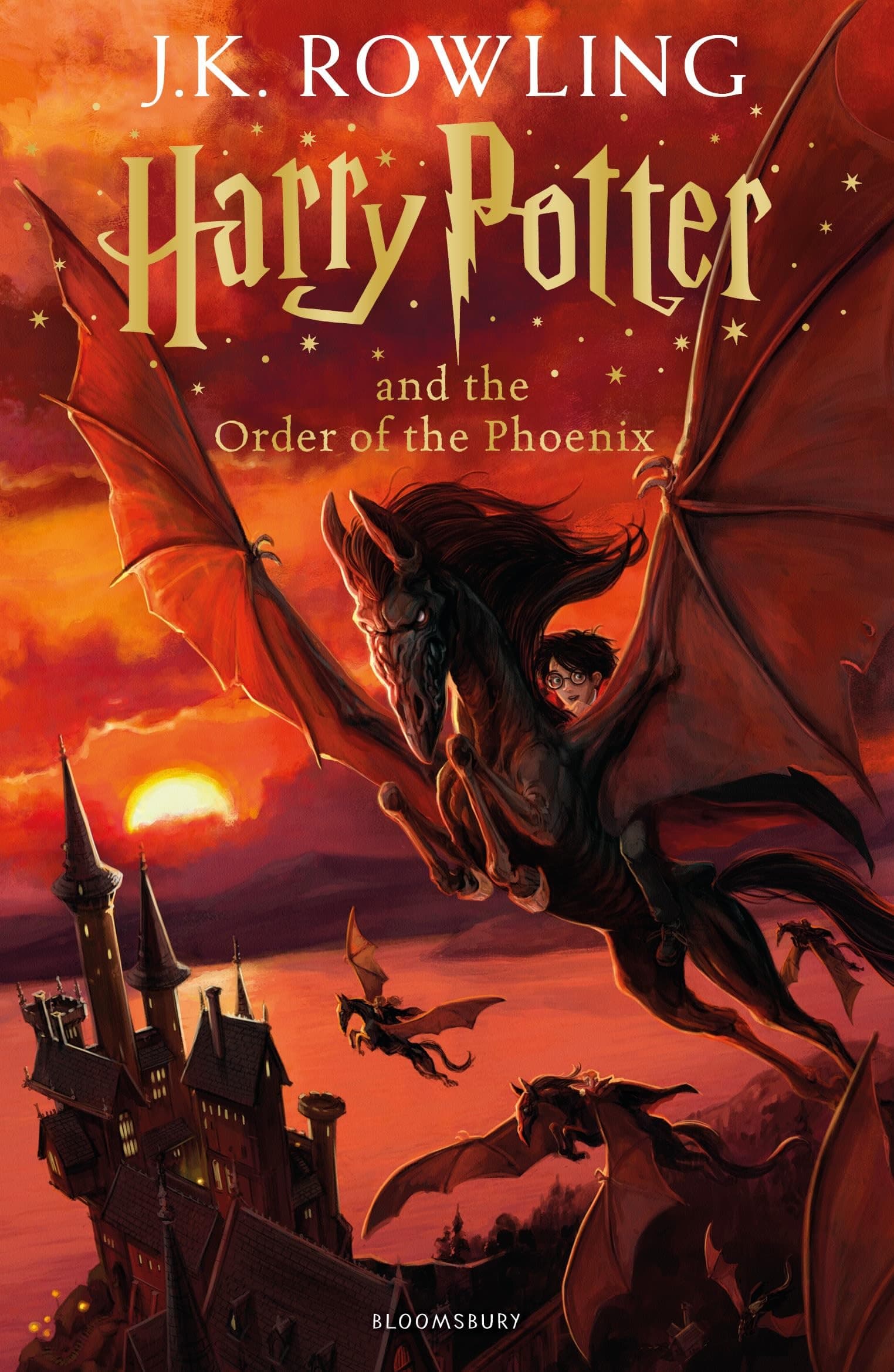 Harry Potter And The Order of The Phoenix By J. K. Rowling - Paperback
