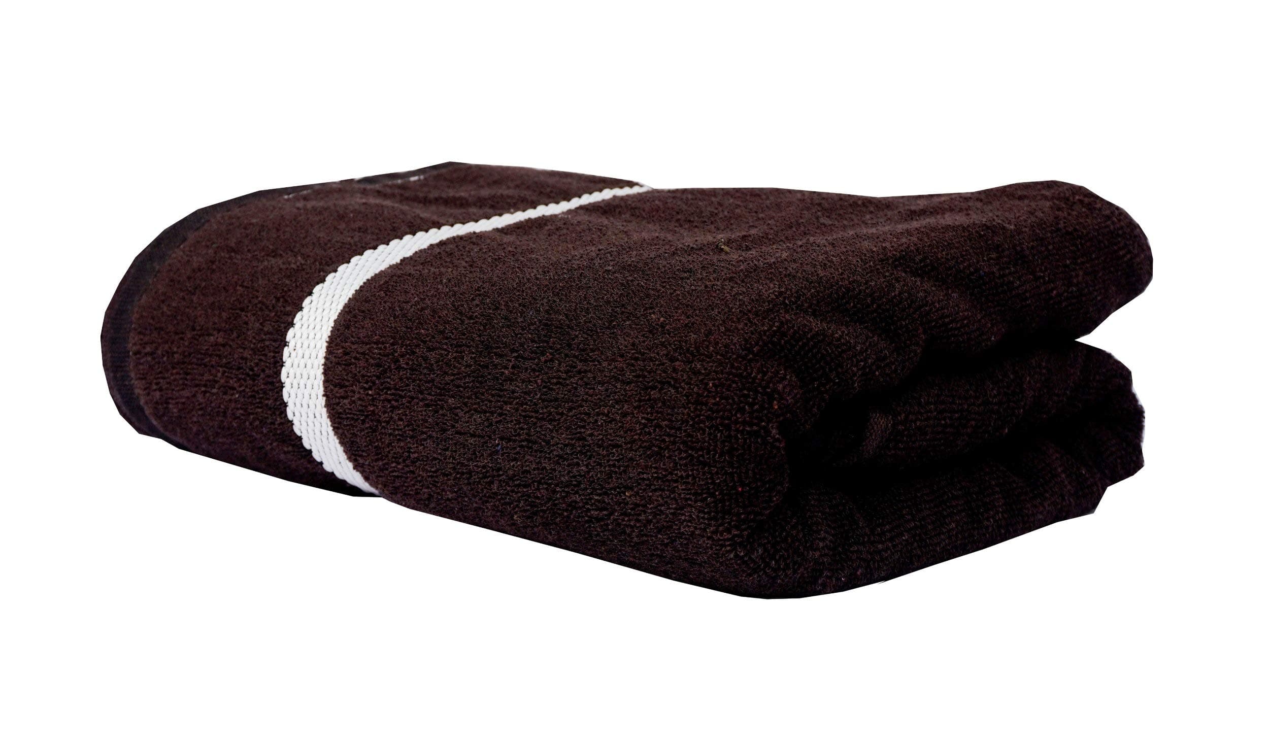Cotton Plain Dark Color Bath Towels Highly Absorbent, Big Size 28X58 inch (1 Piece) (Dark Brown)