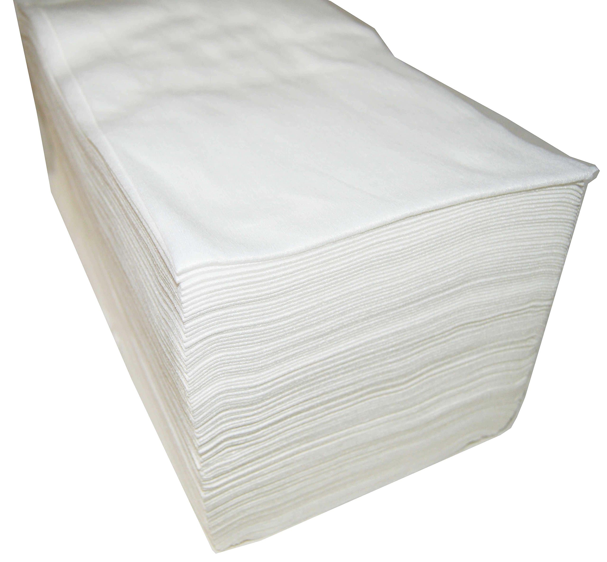 Disposable Towels Spun-Lace 40 x 80 cm, 100 Units, Hairdressing/Beauty Salon, White