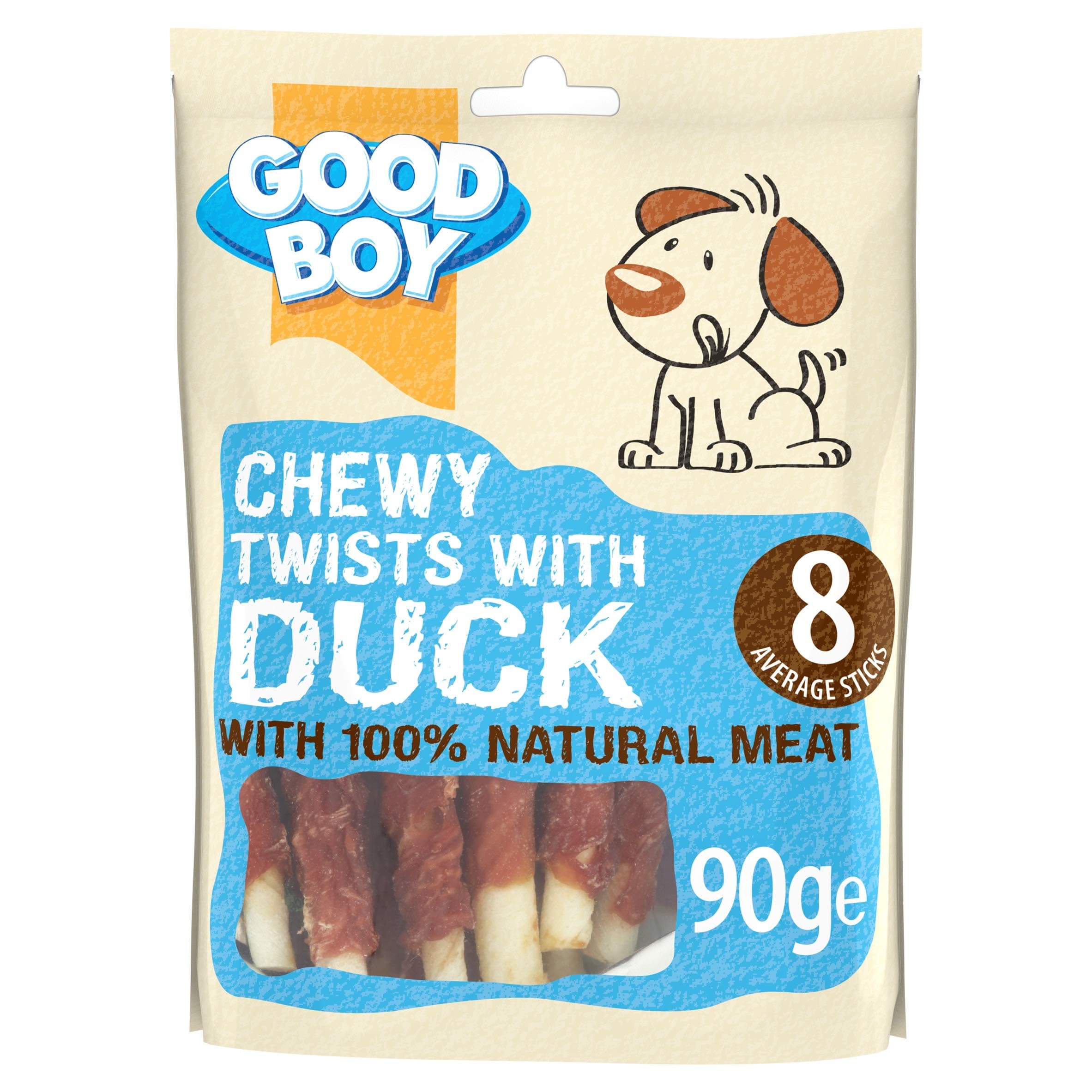 Armitage Good Boy Chewy Duck Twists Dog Treat, 90g