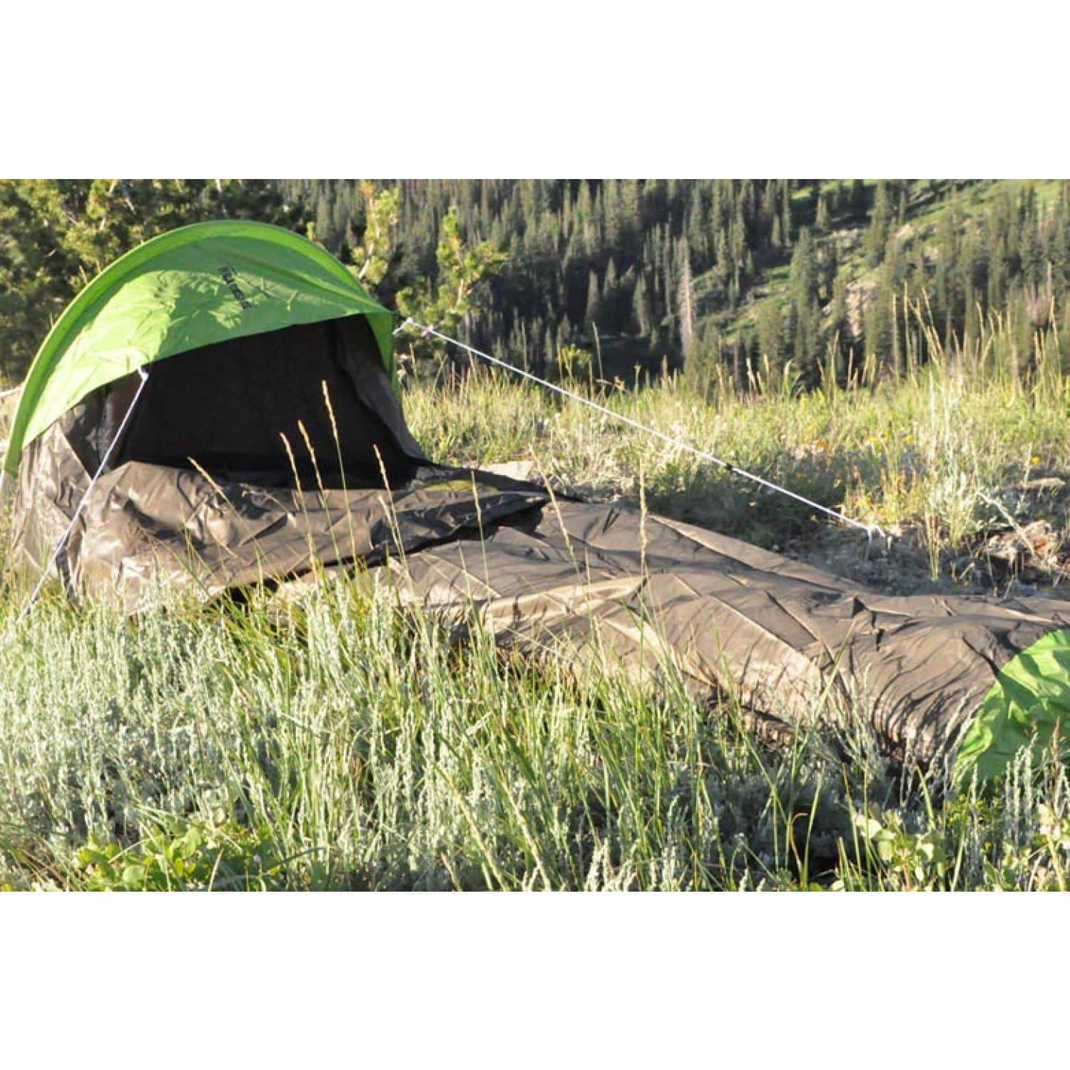 Backside T-7 1 Person 3 Season Bivy Tent Green
