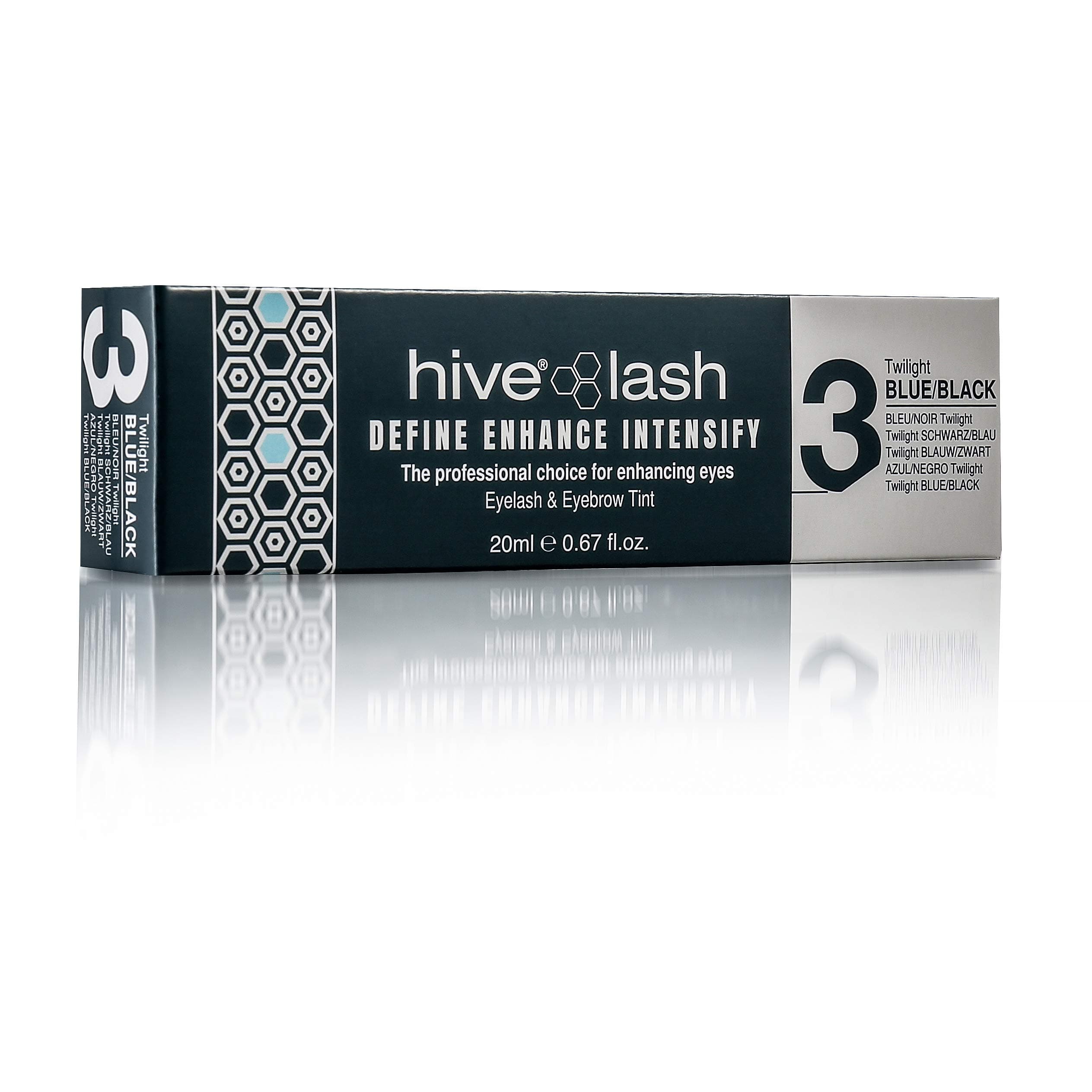 HiveProfessional Eyelash & Eyebrow Tint Starter Lash Tint (Hive Lash Twilight Blue/Black Tint)