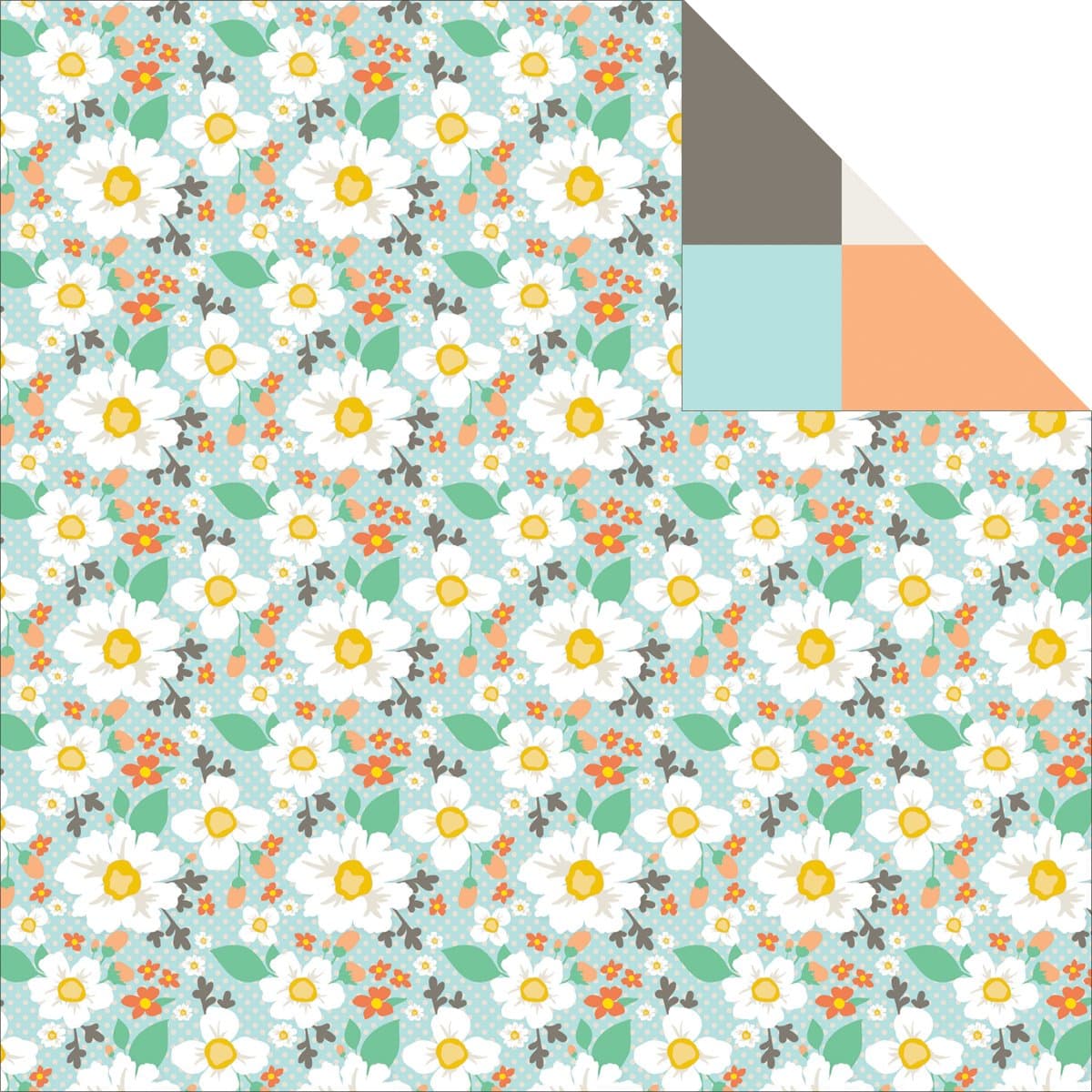 Scrumptious Double-Sided Cardstock 12"X12"-Fall Bouquet