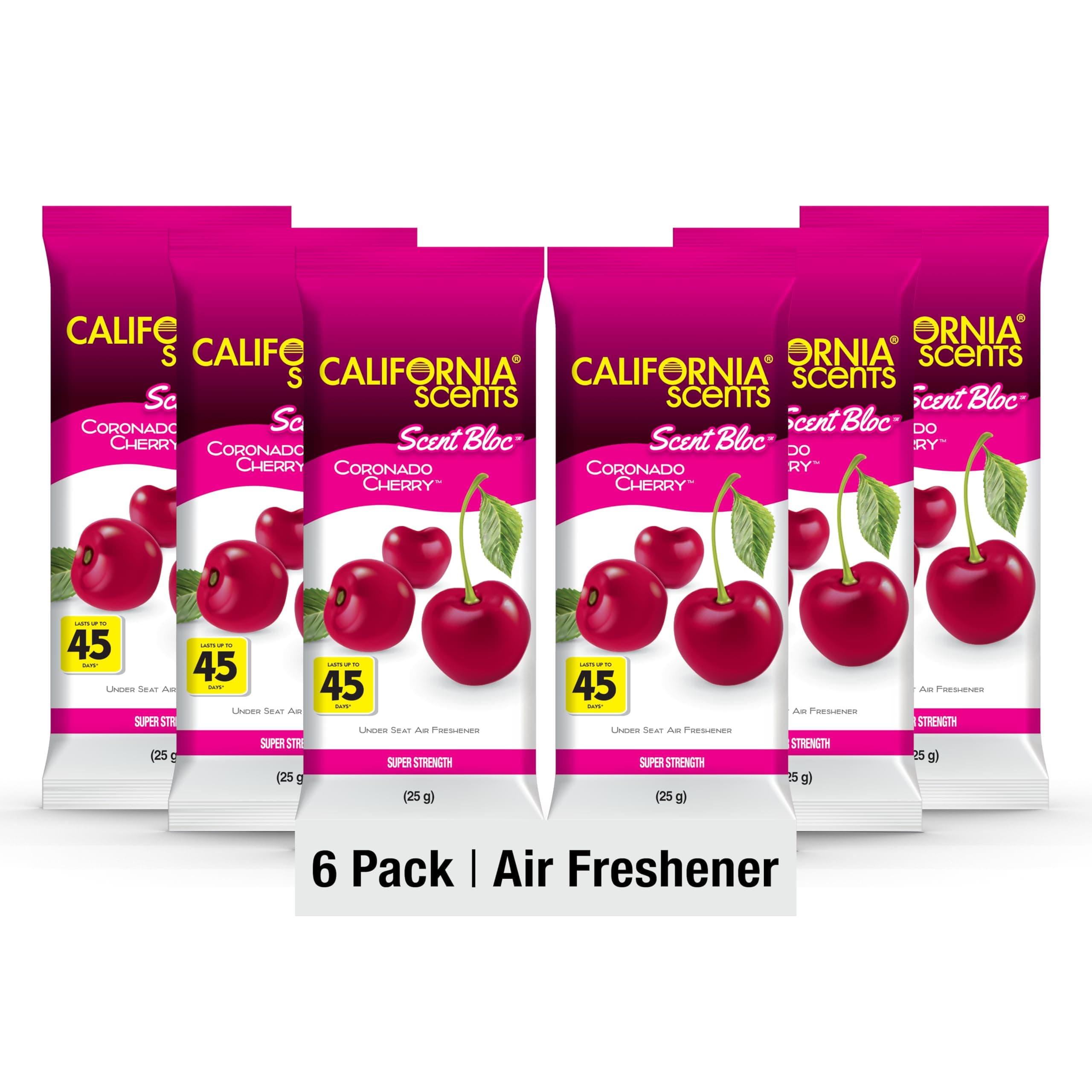 California Scents PB-607 Coronado Cherry Air Freshener, Set of 6