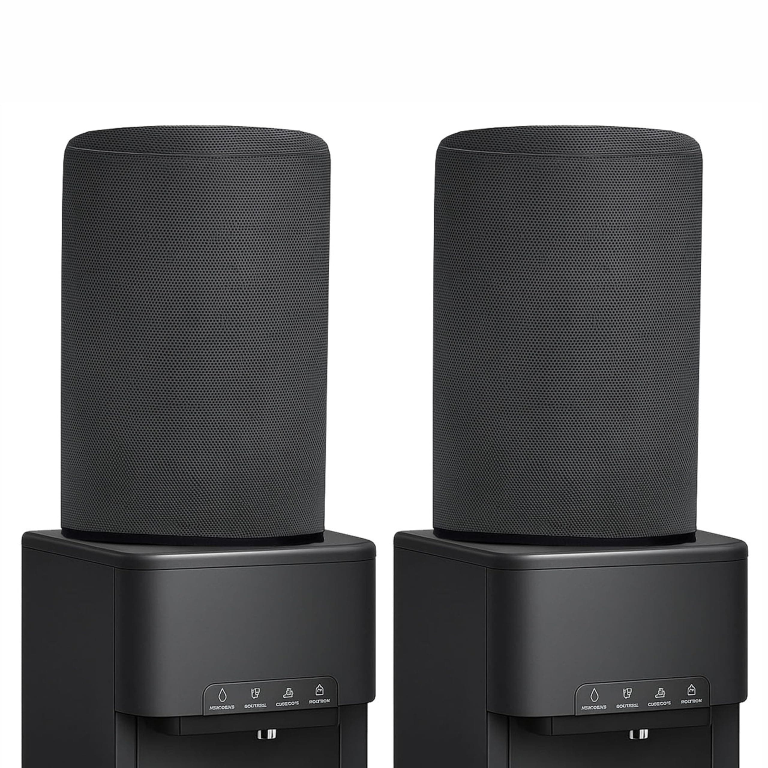 ウォーターディスペンサー 20リットル ボトルジャーカバー (ブラック2個パック)