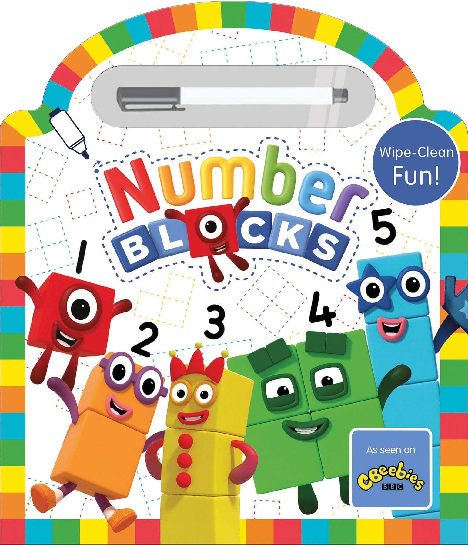 Numberblocks Wipe-Clean: 1-5 Board book – Import, 7 November 2019