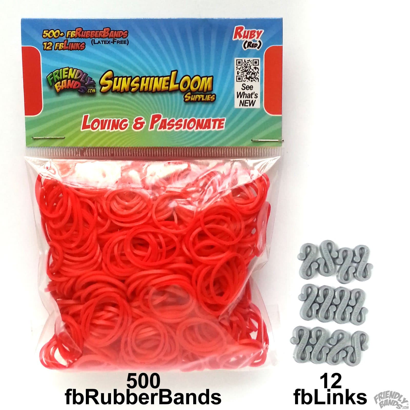 FriendlyBands Sunshine Pack, Ruby Red
