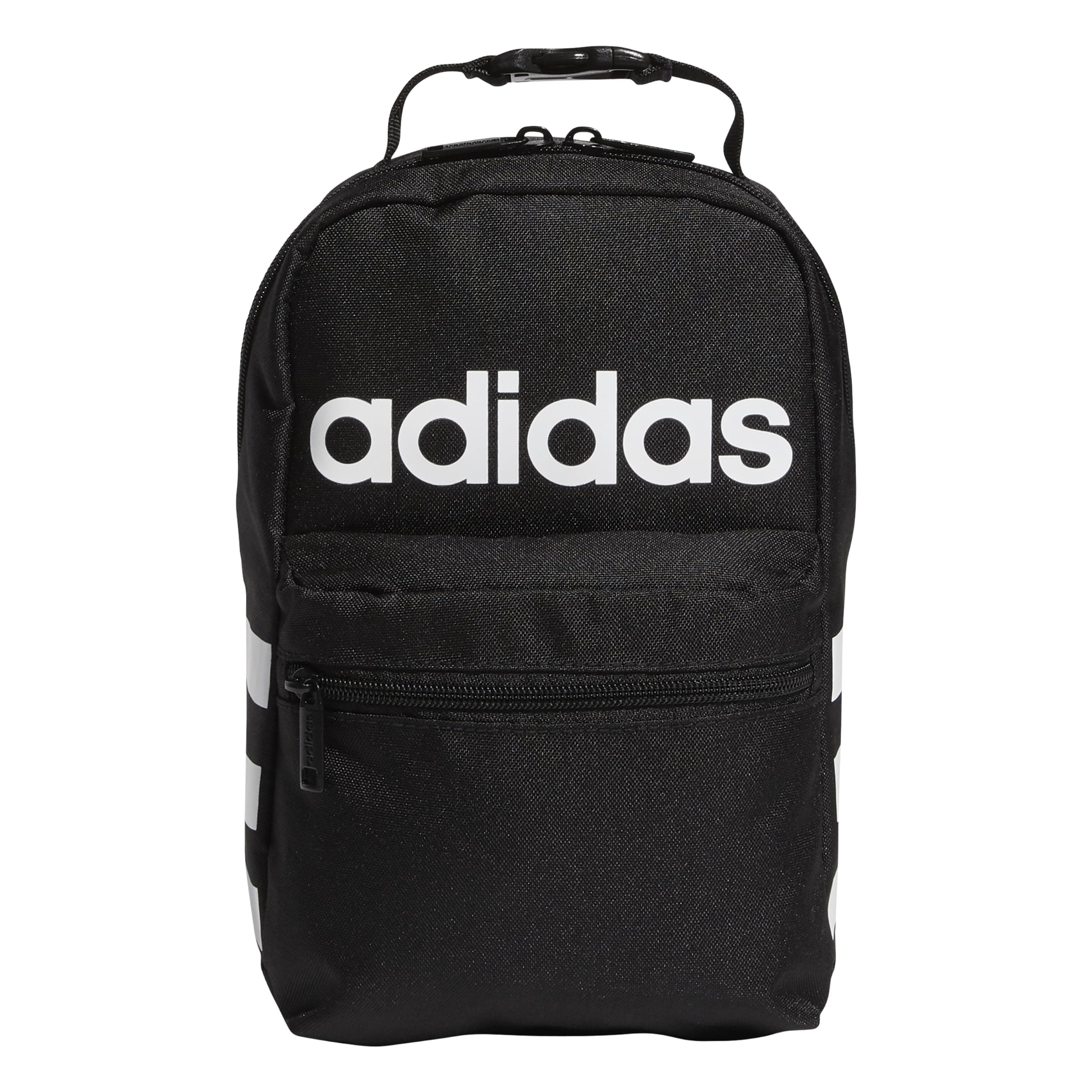 adidas Kids Santiago 2 Lunch Bag, Black/White/2.0 , One Size
