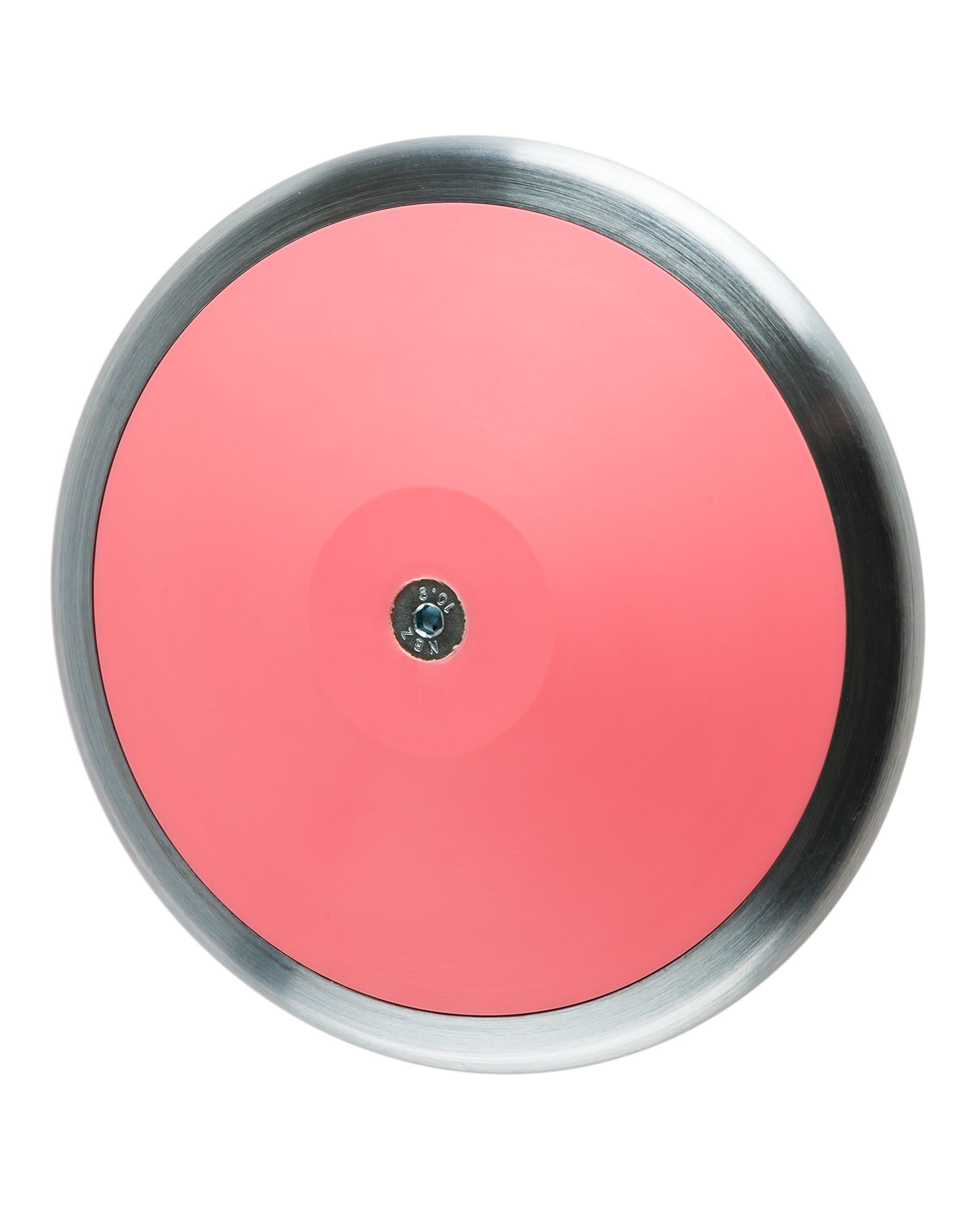 New- Pink Competition Track and Field 1 Kilo High School Discus (3 Year Warranty Included)
