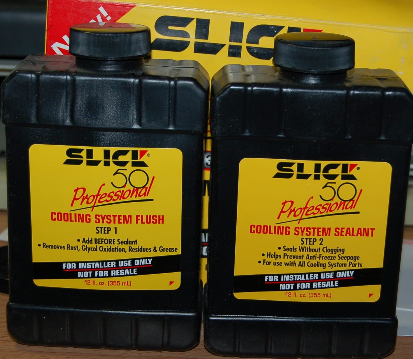 Slick 50 Professional Cooling System Flush & Seal Kit 2 Step