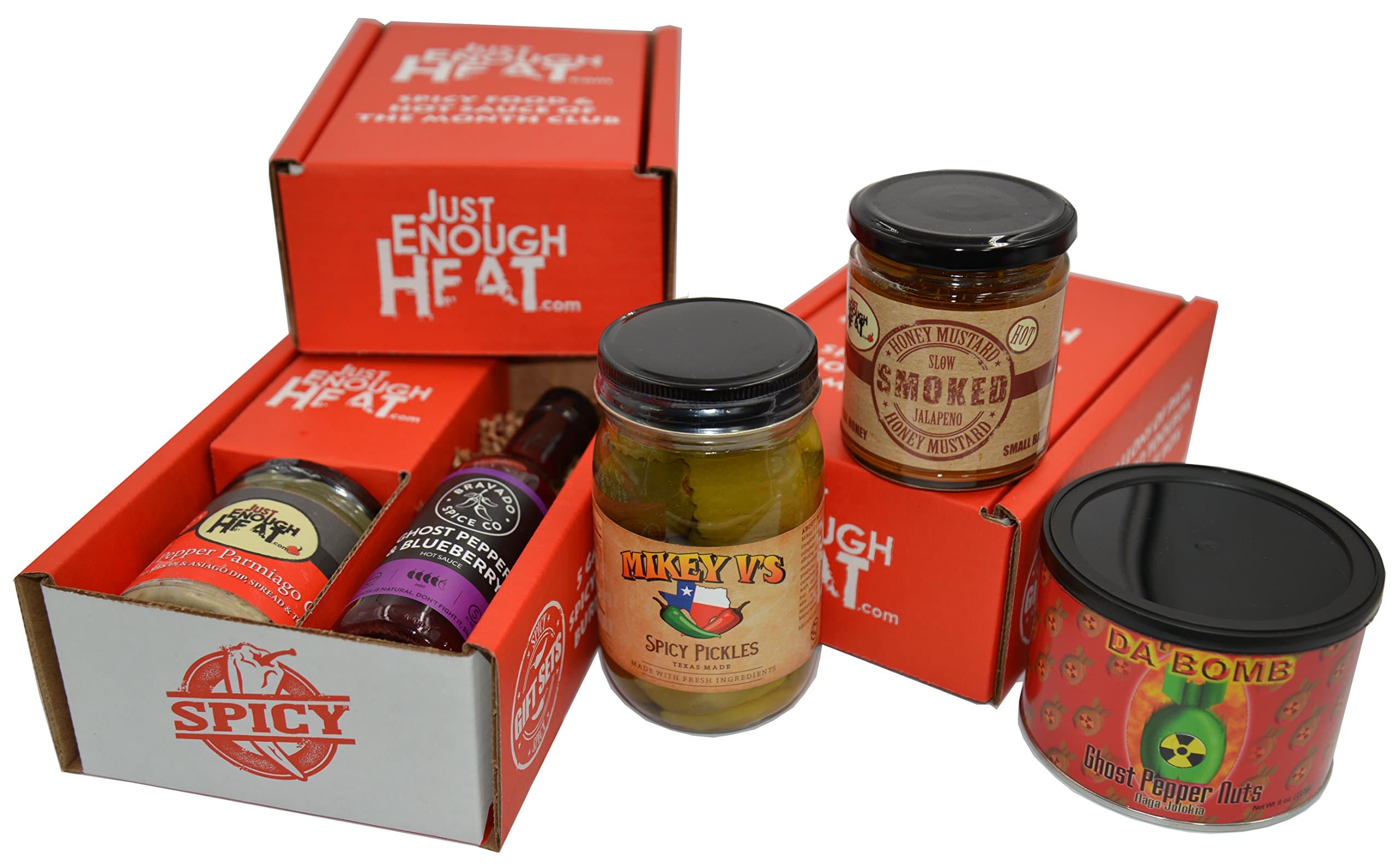 Just Enough Heat Spicy Food & Hot Sauce of the Month Club - Standard (6 Months)