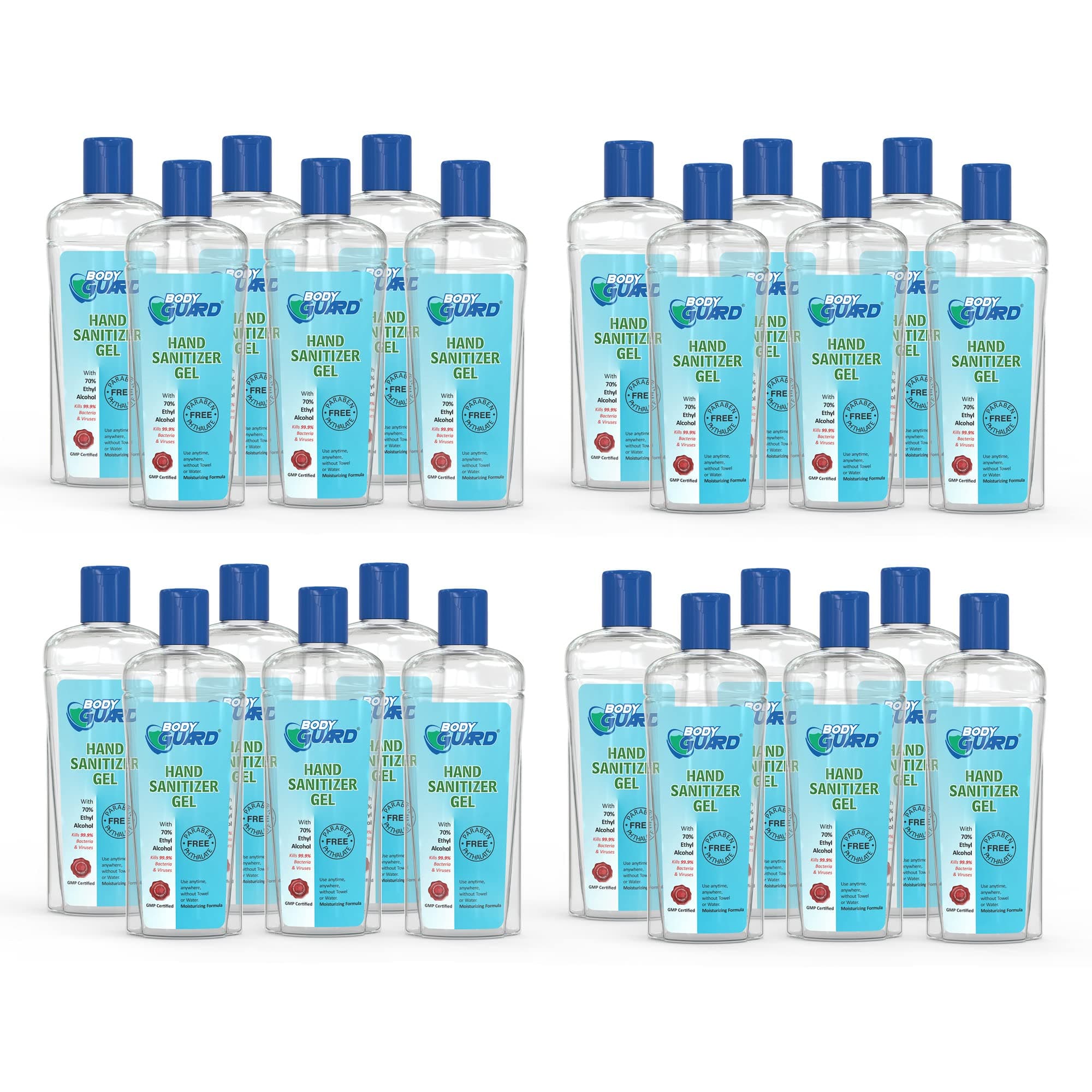 Aryanveda Bodyguard | Alcohol Based Hand Sanitizer Combo Pack 50 ML Each (Pack of 24)