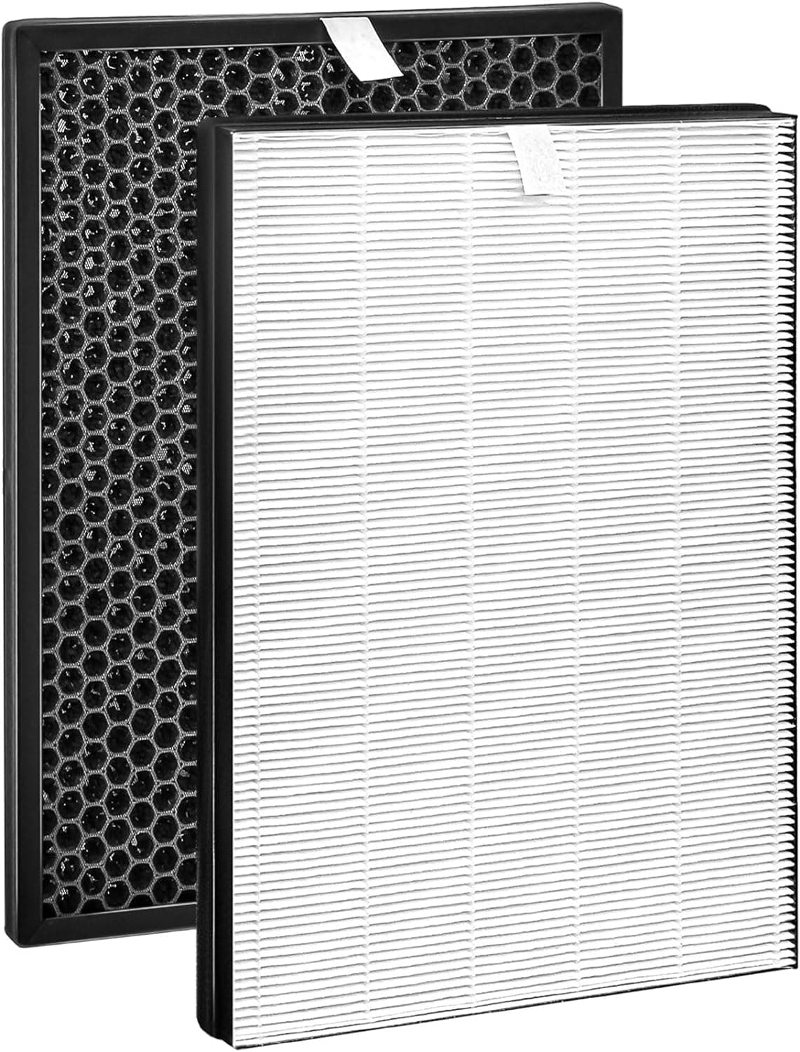 FY1413/40 Active Carbon & FY1410/40 HEPA Replacement Filter Set for Philips Purifier Series 1000 1000i Replaces AC1214 AC1215 AC1217 AC2729