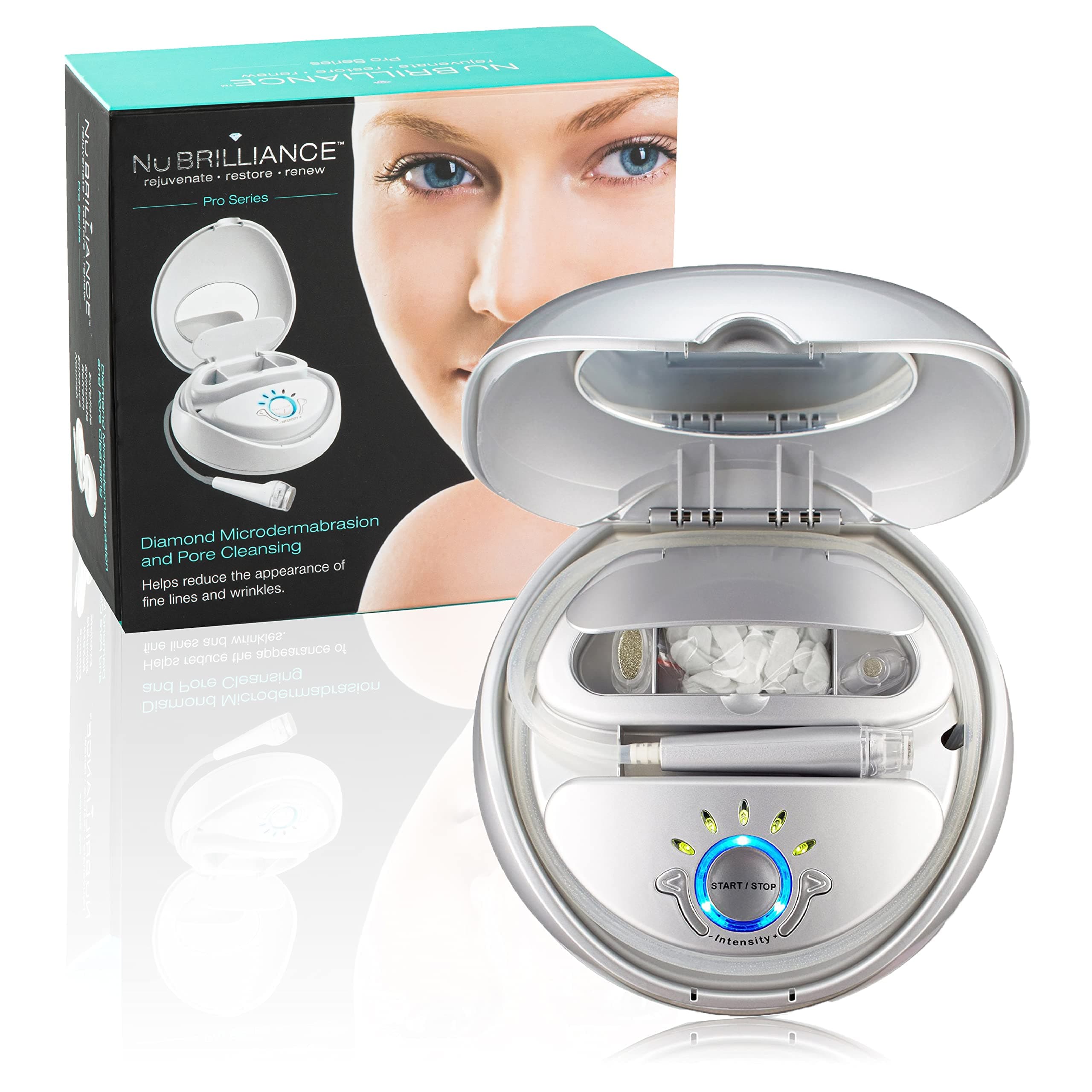 NuBrilliance Micro Dermabrasion Skin Refresher & Reviver For Spots or Blackheads