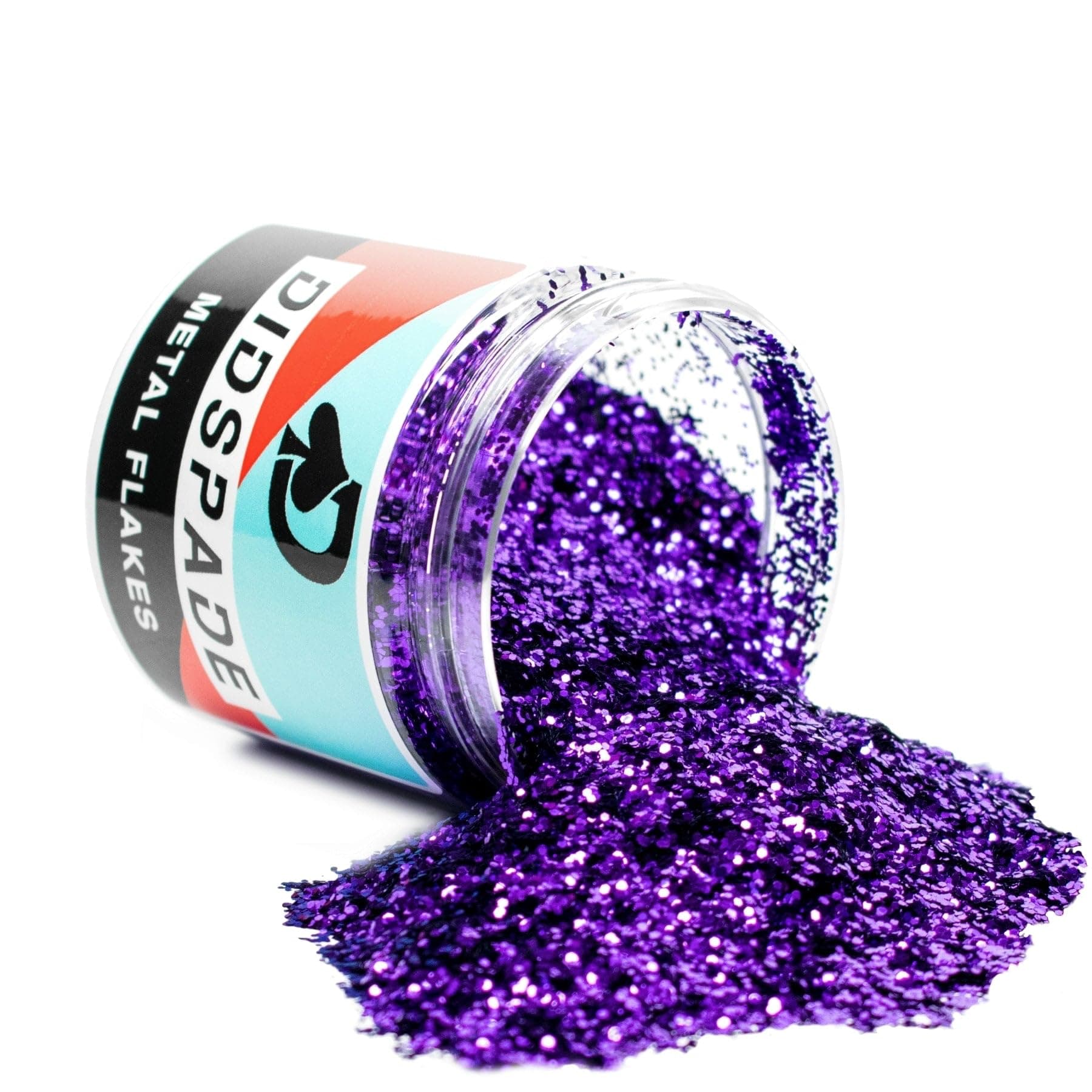 6oz Purp-Fection 0.025" Large Purple Metal Flake Solvent Resisitant Glitter | Paint Metal Flake | Flake for Automotive Spray and Spray Painting | Glitter for Epoxy Resin