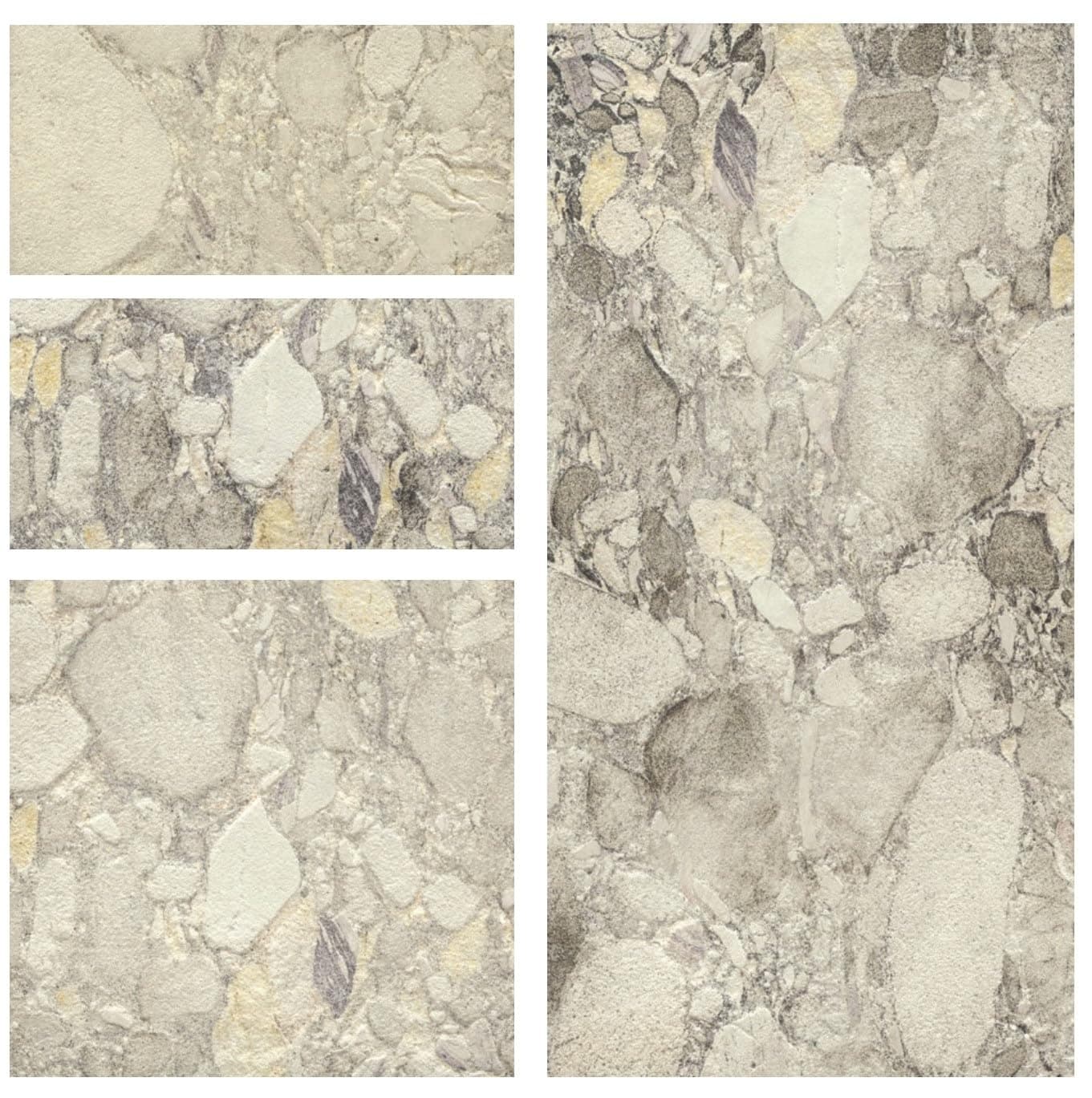 THE ROLLING STONE Caspar Marble - 600X600 mm Wall Tiles for Indoor/Outdoor Wall Décor | 3.875Sq.ft per Pieces (Adressive is Free)