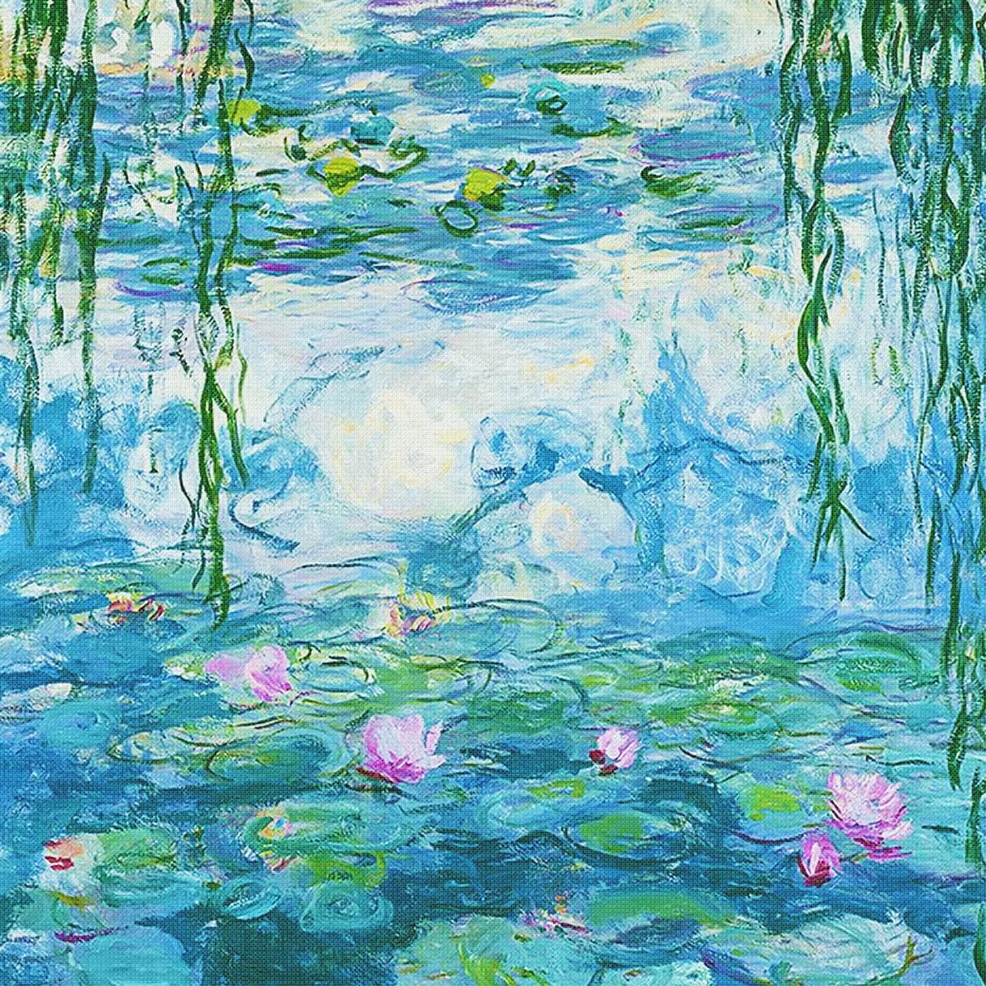 Orenco Originals Impressionist Monet Colorful Water Lilies Counted Cross Stitch Patterns