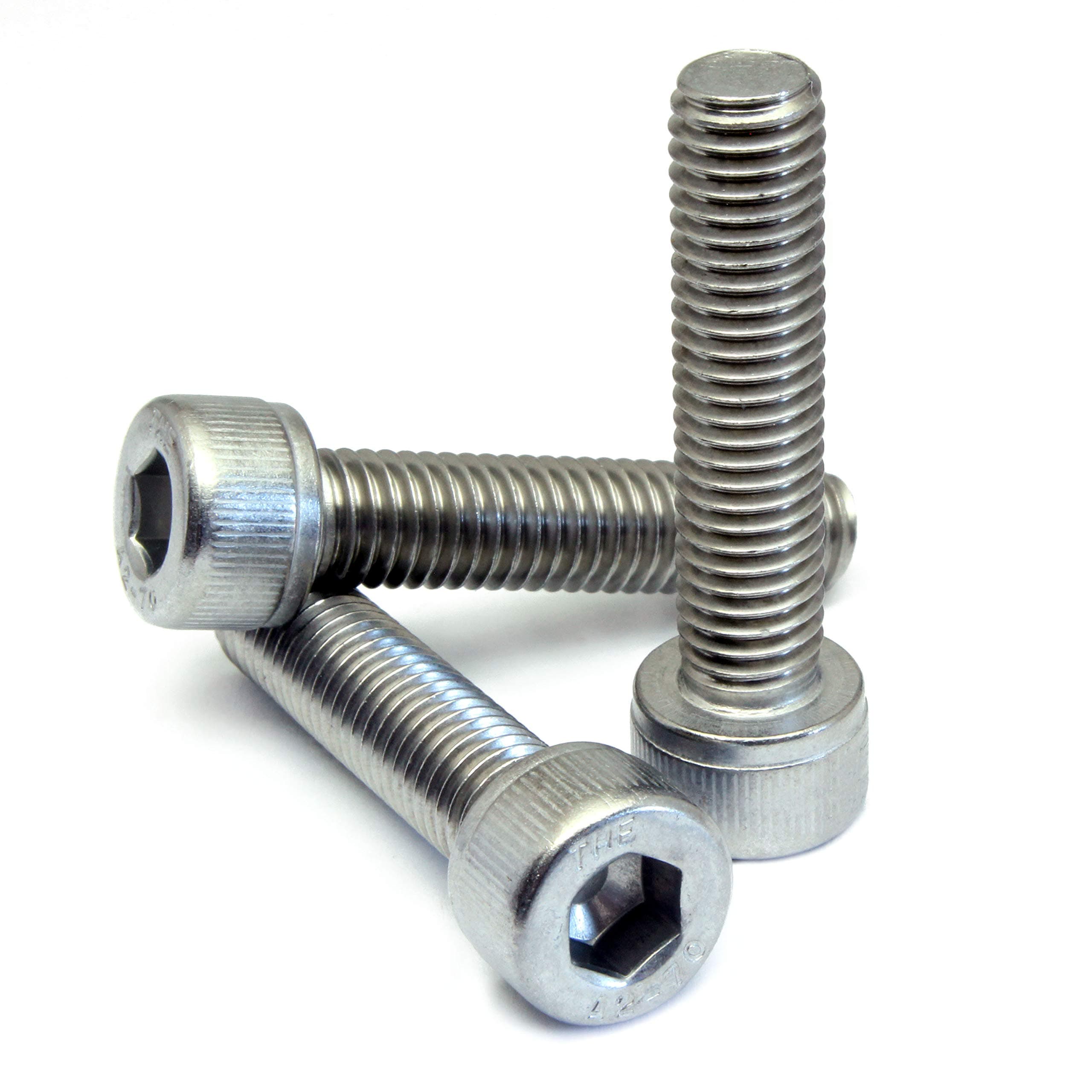 MonsterBolts - #10-32 x 5/16" Socket Head Screws, Stainless Steel, 10 Pack