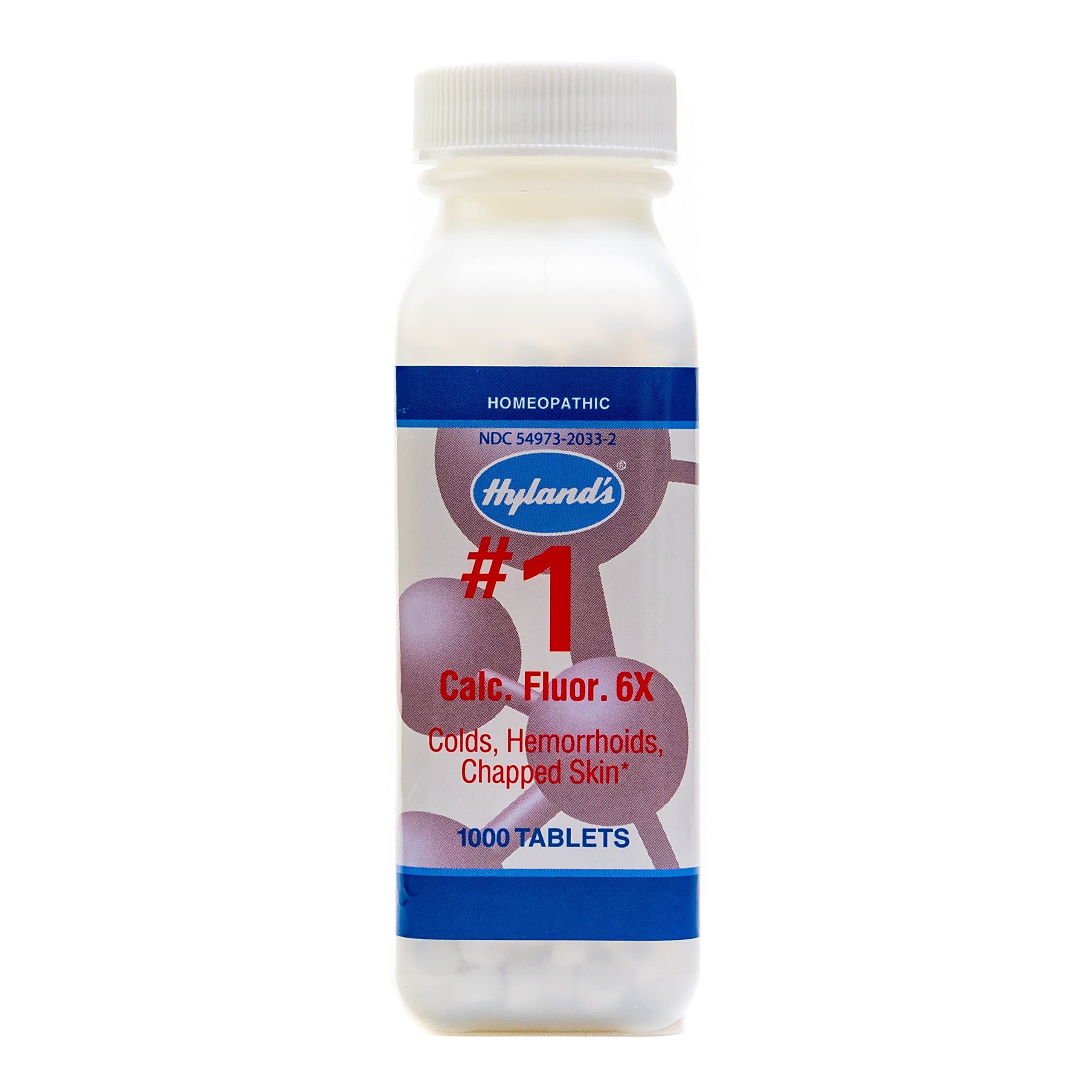 Hyland's Calc. Fluor 6x, 500 Tablets