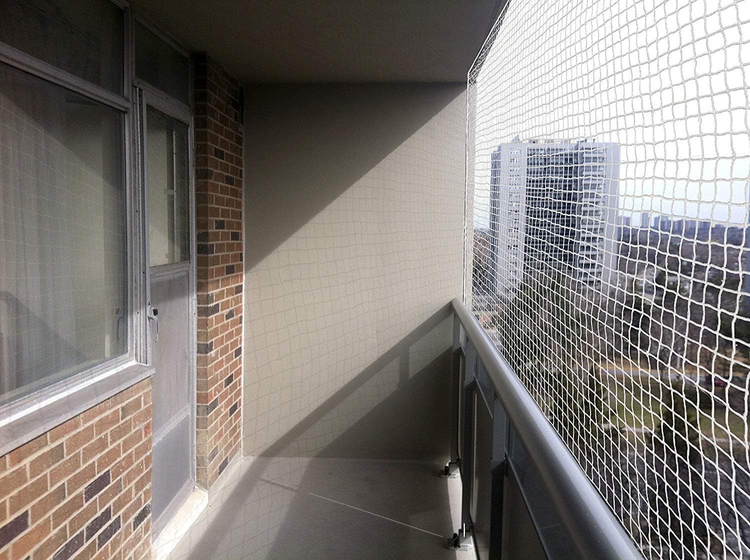 - AMZ SPORTS NETS Anti Pigeon Net for Balcony (Protection net) (Pigeon) (Monkey) White (10FT X 20FT)