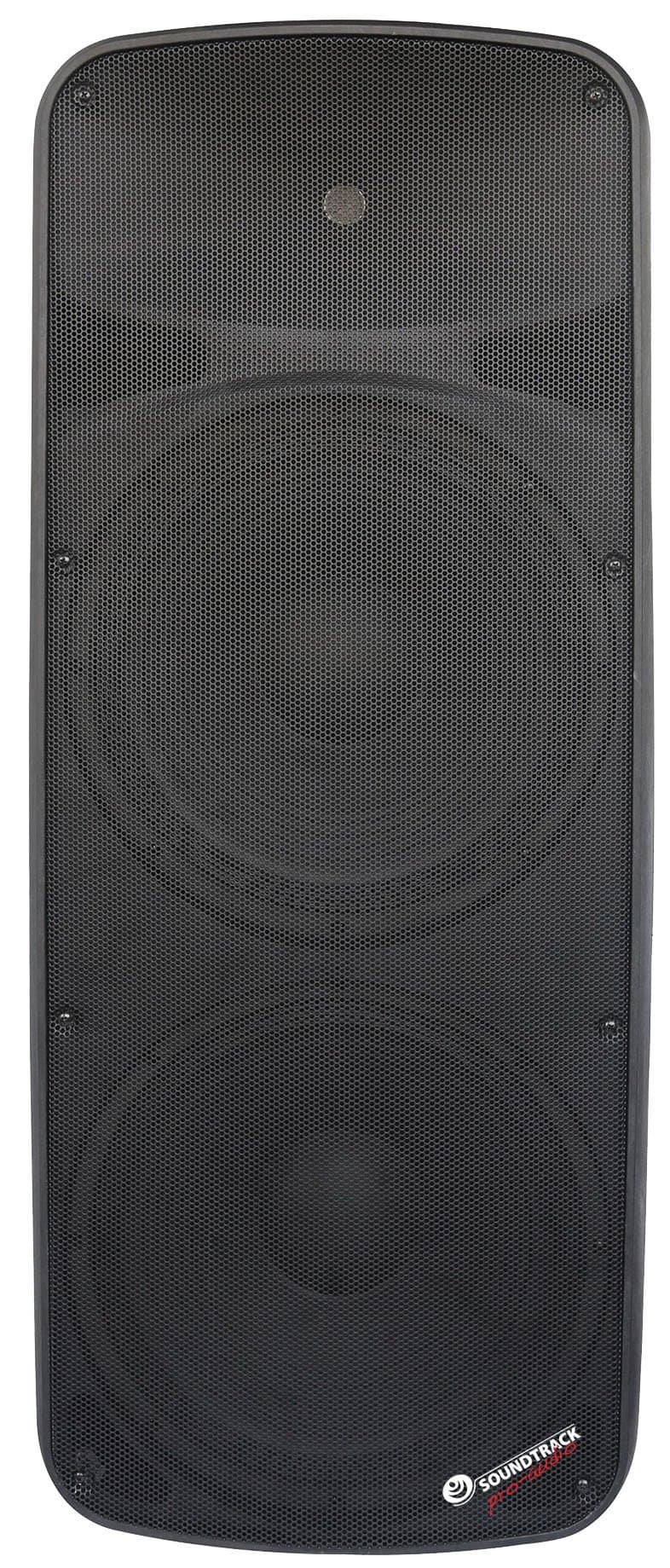 Soundtrack Pro Audio JB-215AS DUAL 15" Bluetooth Powered Speaker