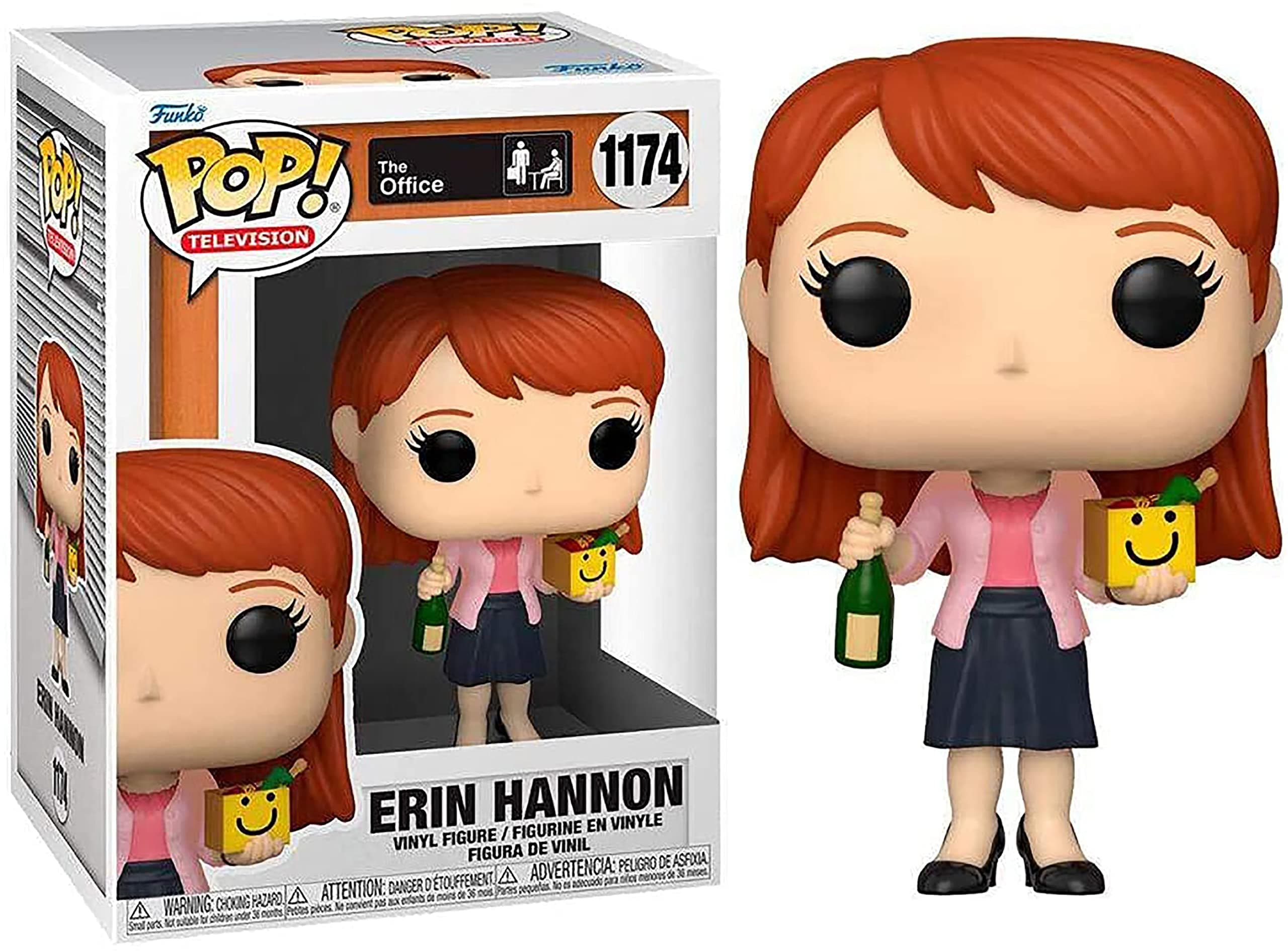 The Office Erin with Happy Box & Champagne Pop! Vinyl Figure