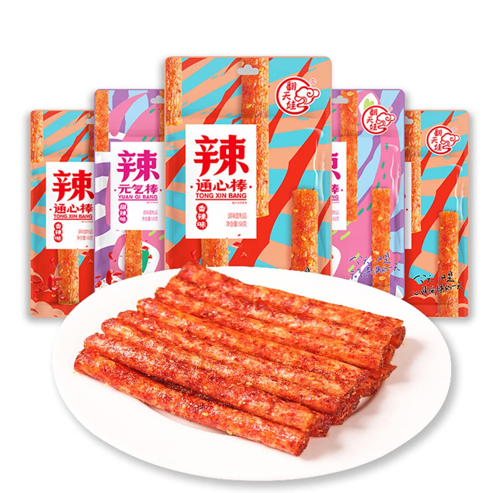 Tijo Latiao Chinese Sweets Translated Tsujijo (68 g + Sweet Original Rubber, 2.4 oz (68 g), Mairiyu Food Small Stutters, Bare Foods & Side Muscles, Base Food, Rice Snacks, Hunan Specialty, Chinese