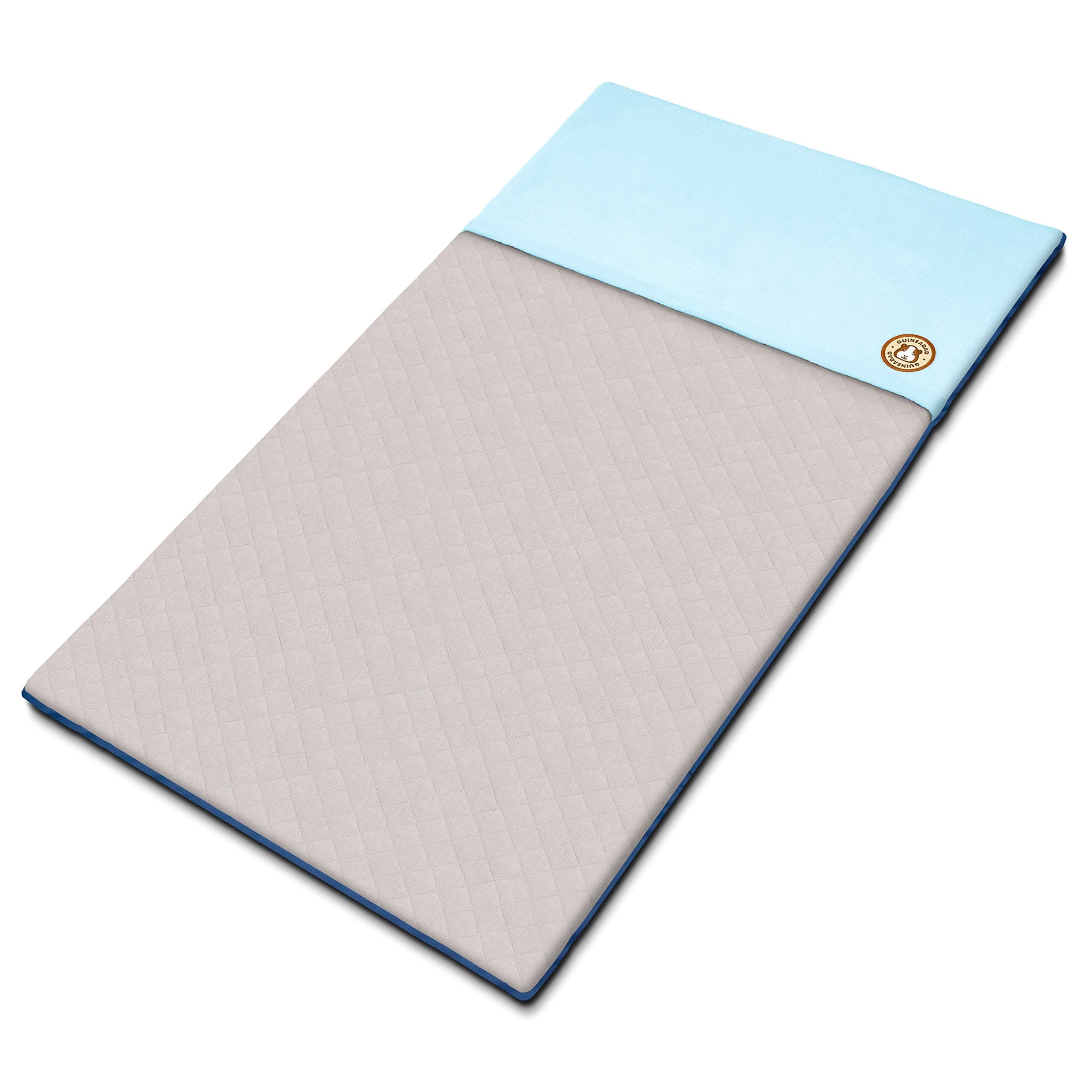 GuineaDad Liner - C&C 2x4 Size, Blue| Guinea Pig Fleece Cage Liners | Guinea Pig Bedding | Burrowing Pocket Sleeve | Extra Absorbent Bamboo | Waterproof Bottom