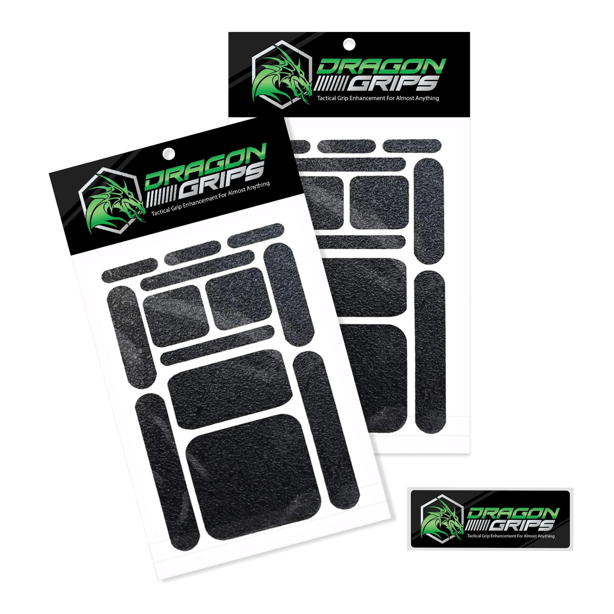 Cell Phone Grip Tape Sticker Set 13 Pieces (2 Pack) Black Rubber Grip Tape Decals for iPhone Grips, Phone Grip Case, Laptop, Tablet, Computer, Keyboard, Game Controller, Craft Sewing (Black 2 Pack)