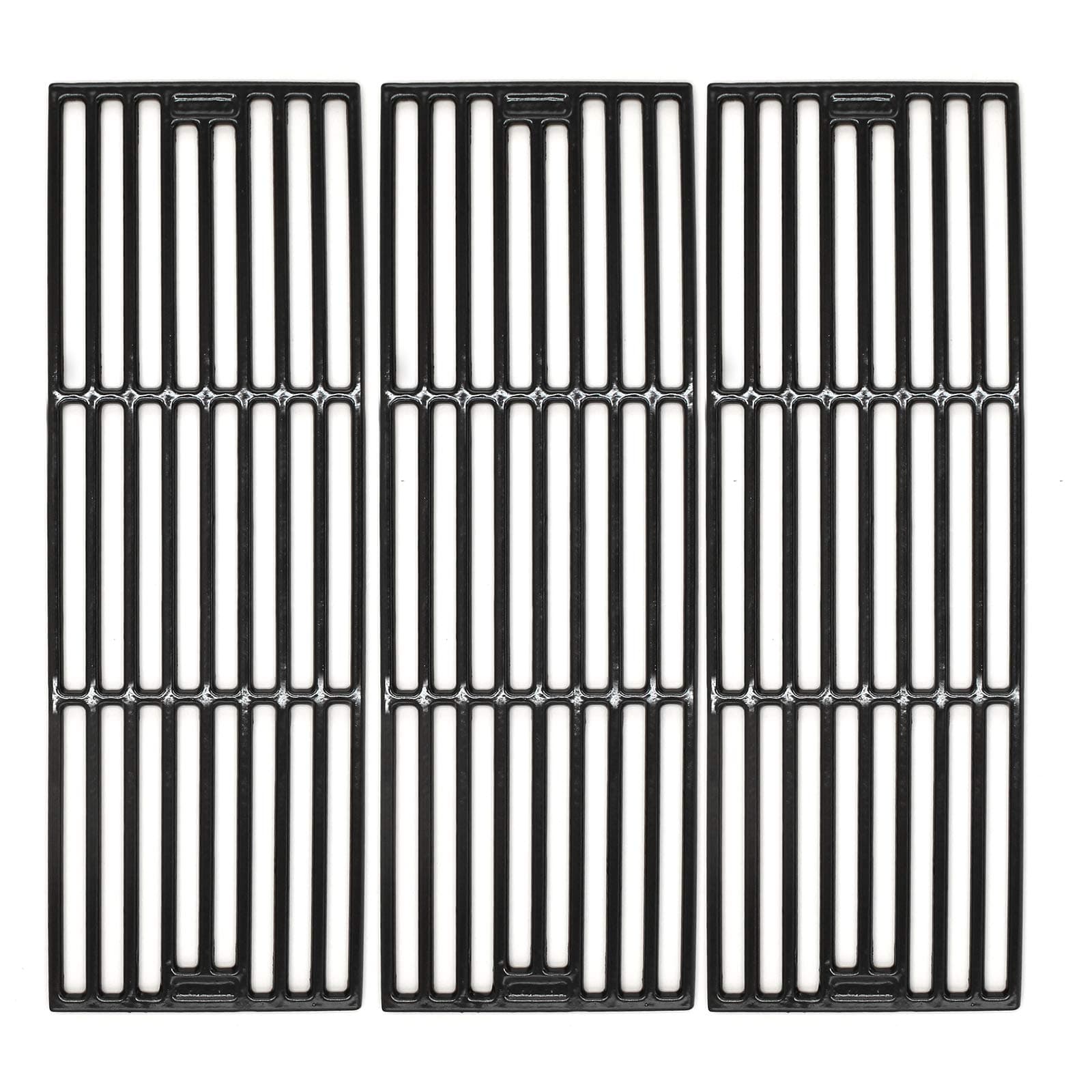 VICOOL 19 3/4" Grill Grates Replacement for Chargriller 2121, 3001, 3008, 3030, 4000, 5050, 5252, 5650, Porcelain Coated Cast Iron Cooking Grid for King Griller, HyG505A