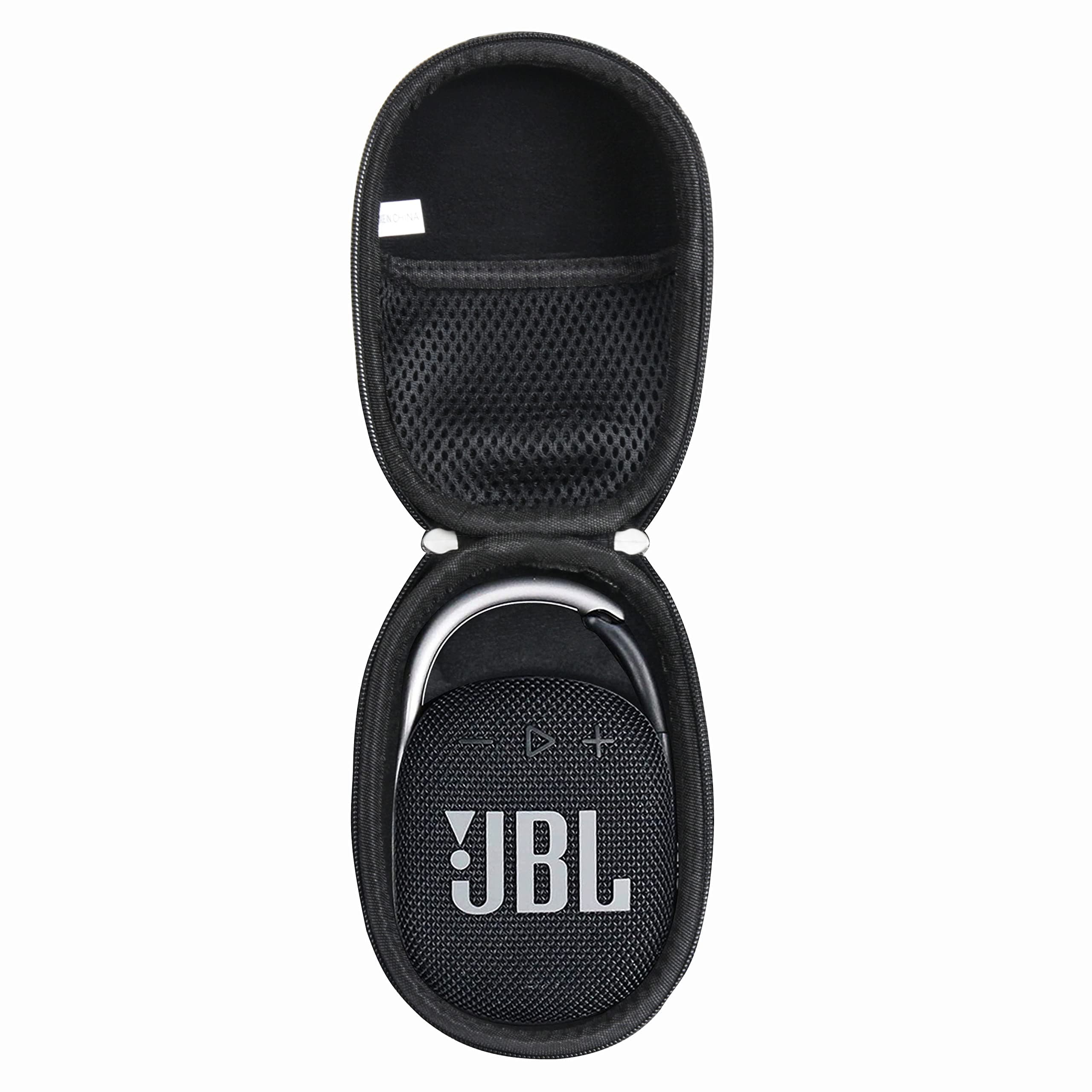Hard Travel Case for JBL Clip 4 /JBL Clip 5- Portable Mini Bluetooth Speaker (Black)