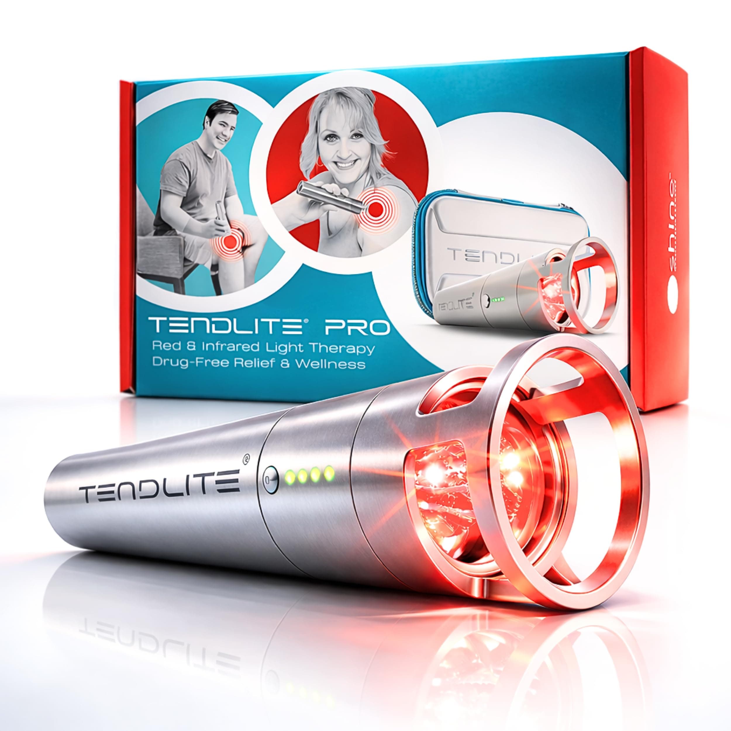 SHINE TENDLITE™ PRO [New 2024 Model] Red Light Therapy for Body - Medical Grade Therapy Device - Introducing Our Larger & Most Powerful TENDLITE - Home Care with High-Power LEDs 660nm Plus 850nm