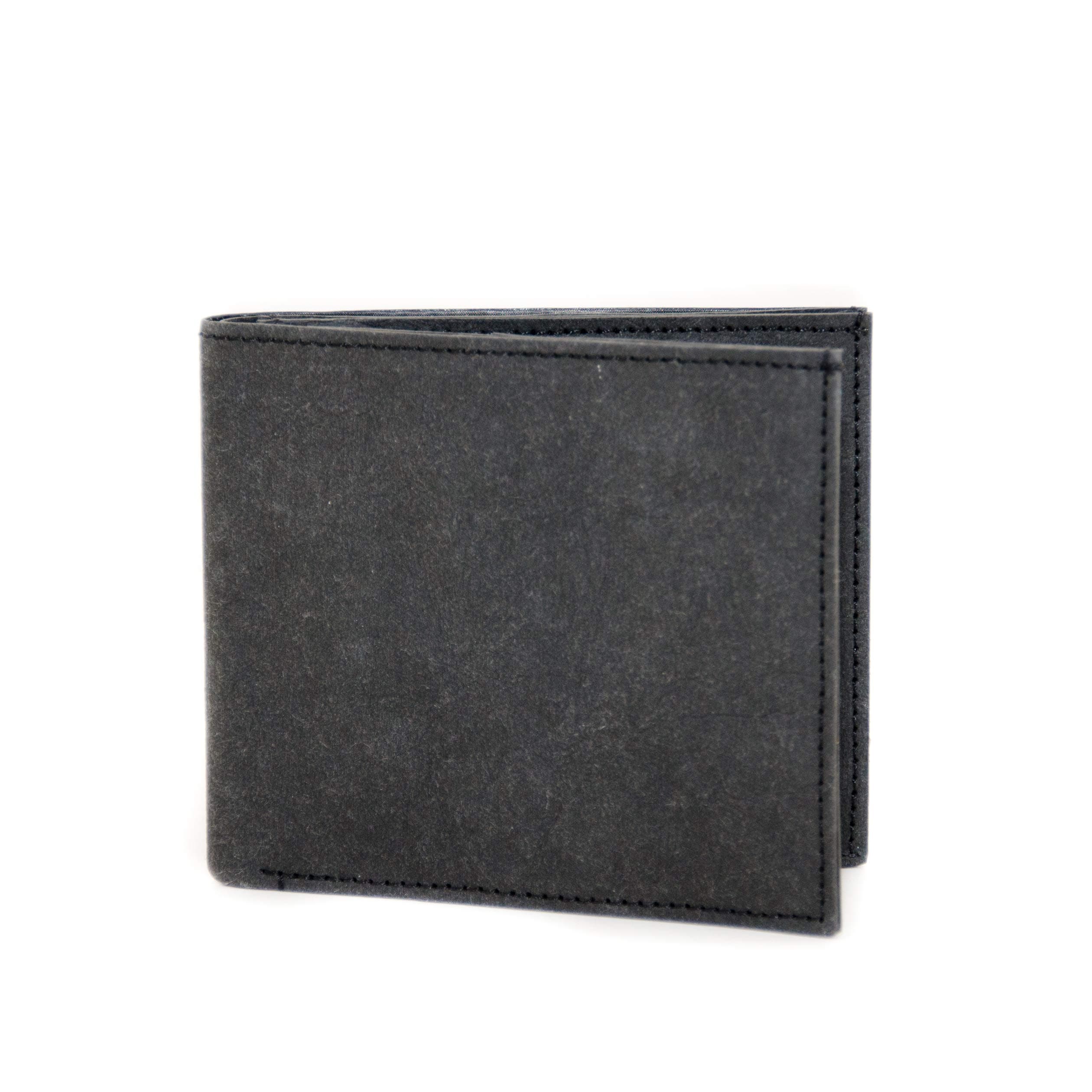 Men's Wallet with RFID Protection, Black, Men's Wallet, Thin Wallet in Landscape Format, Men's Wallet, Men's Purse, Gift, Men's Wallet, Classic Wallet