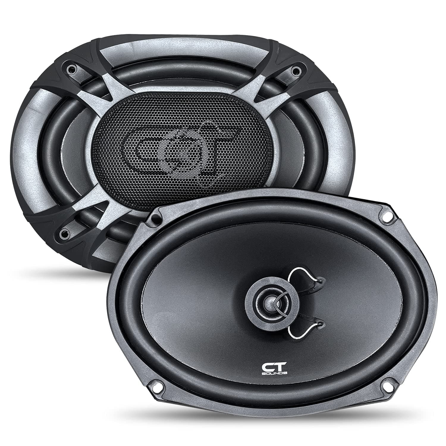 BIO-6X9-6x9 Inch Coaxial Car Speakers, 160 Watts Max, Pair