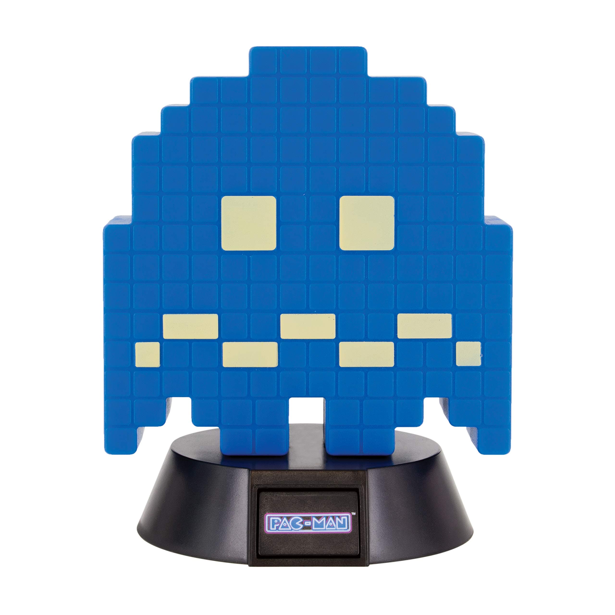 Pac-Man Blue Ghost Icon LED | Collectible Lamp | Ideal for Night Light for Kids Bedrooms, Office & Home | Pop Culture Retro Gaming Merchandise