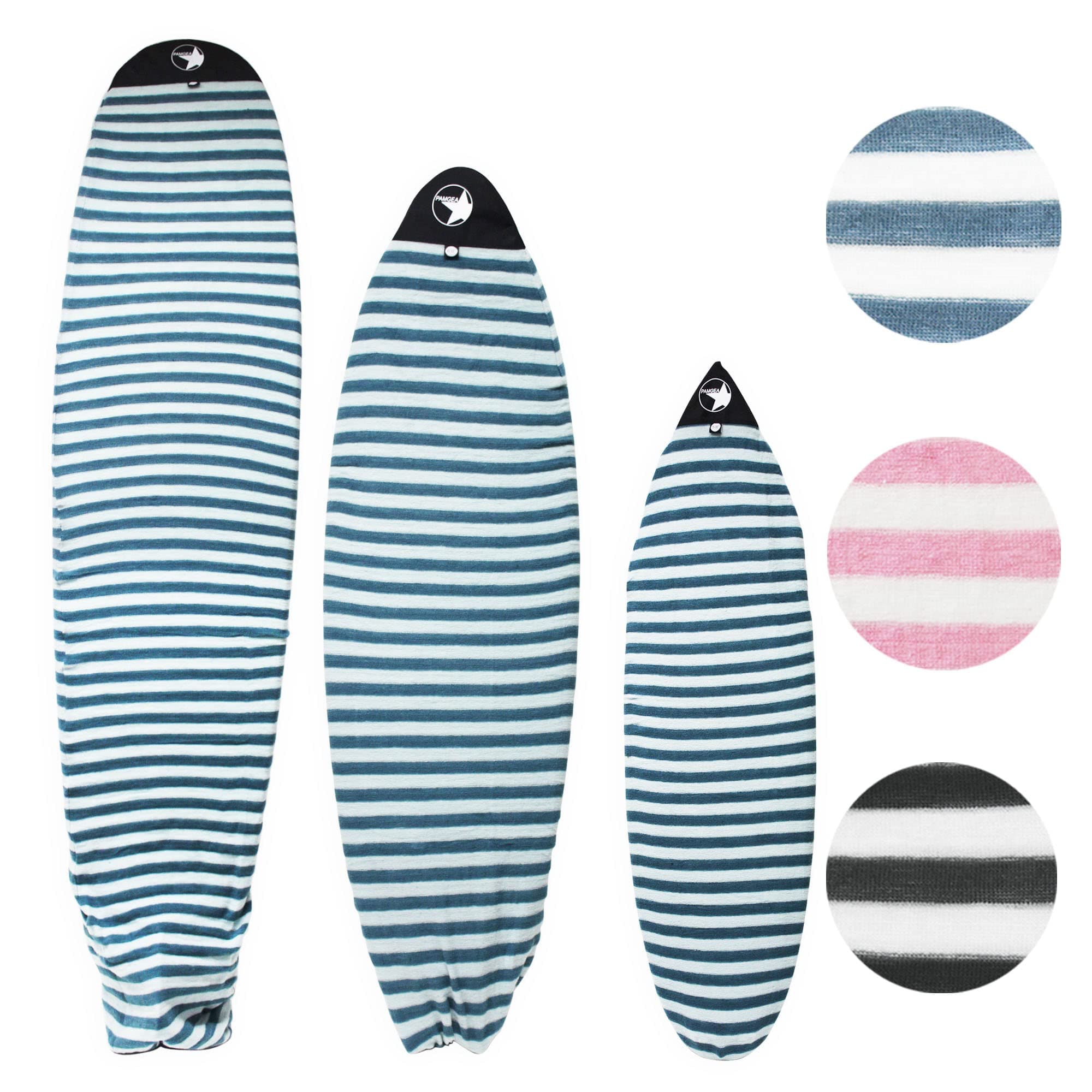 Surfboard Sock Cover (Aqua) - Lightweight Board Bag (Shortboard, Longboard, and Hybrid)