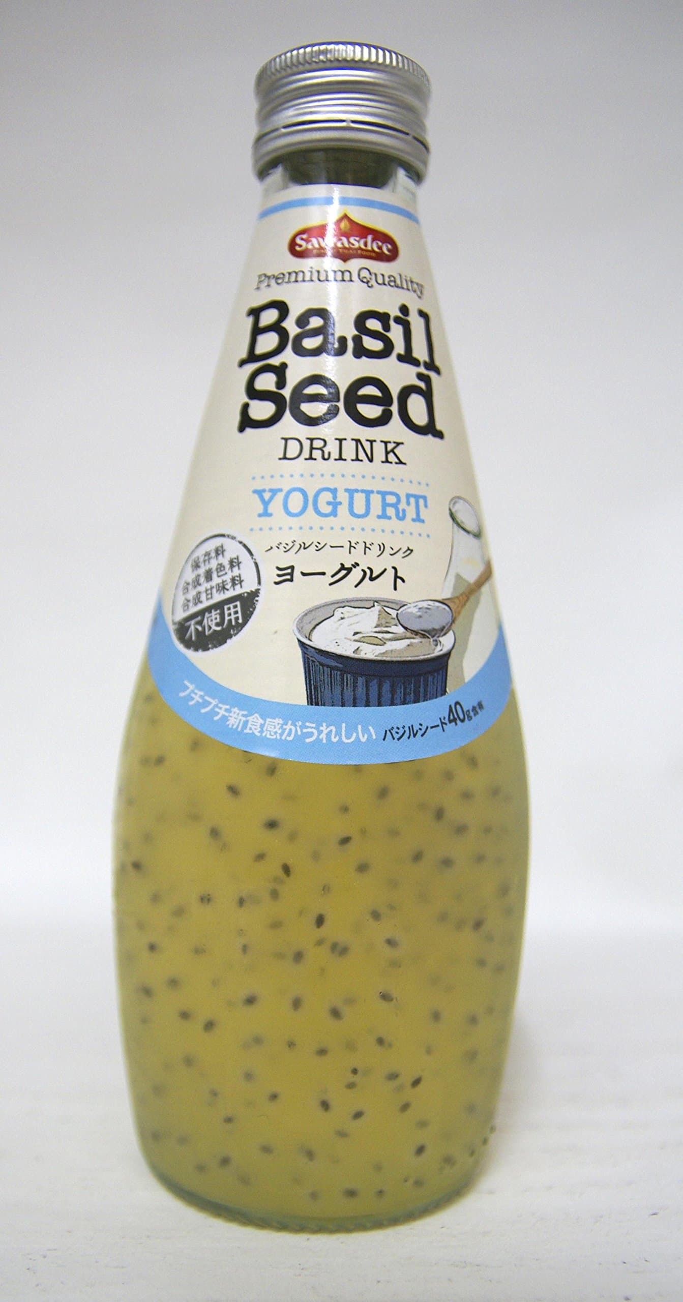 Assist bus rules Sawasdee basil seed drink yogurt 290ml