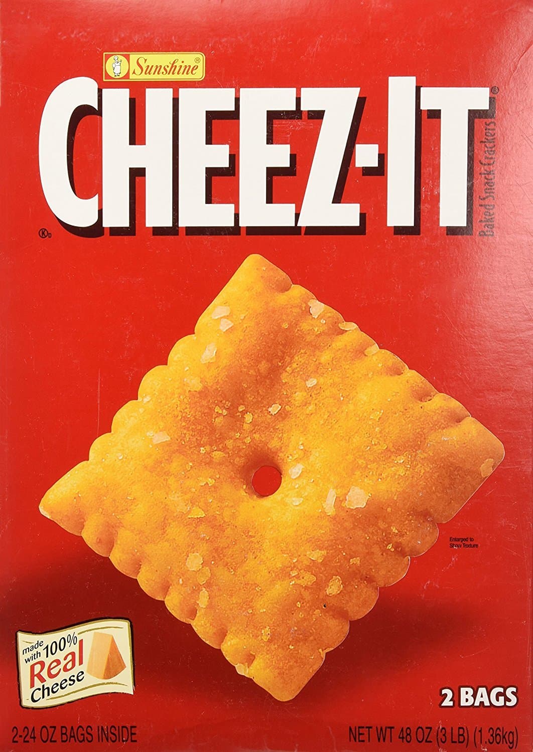 Cheez It Sunshine Crackers - 3 lb. box