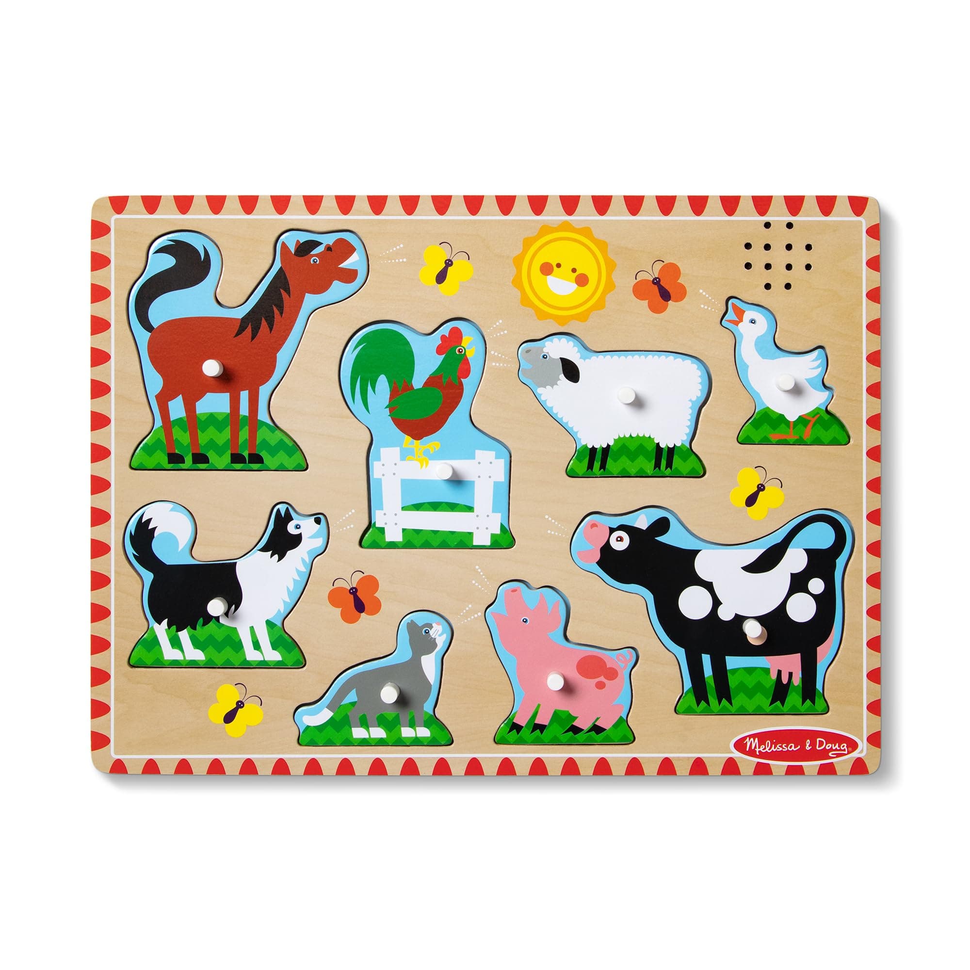 メリッサ&ダグ(Melissa&Doug) Farm Animals Sound Puzzle