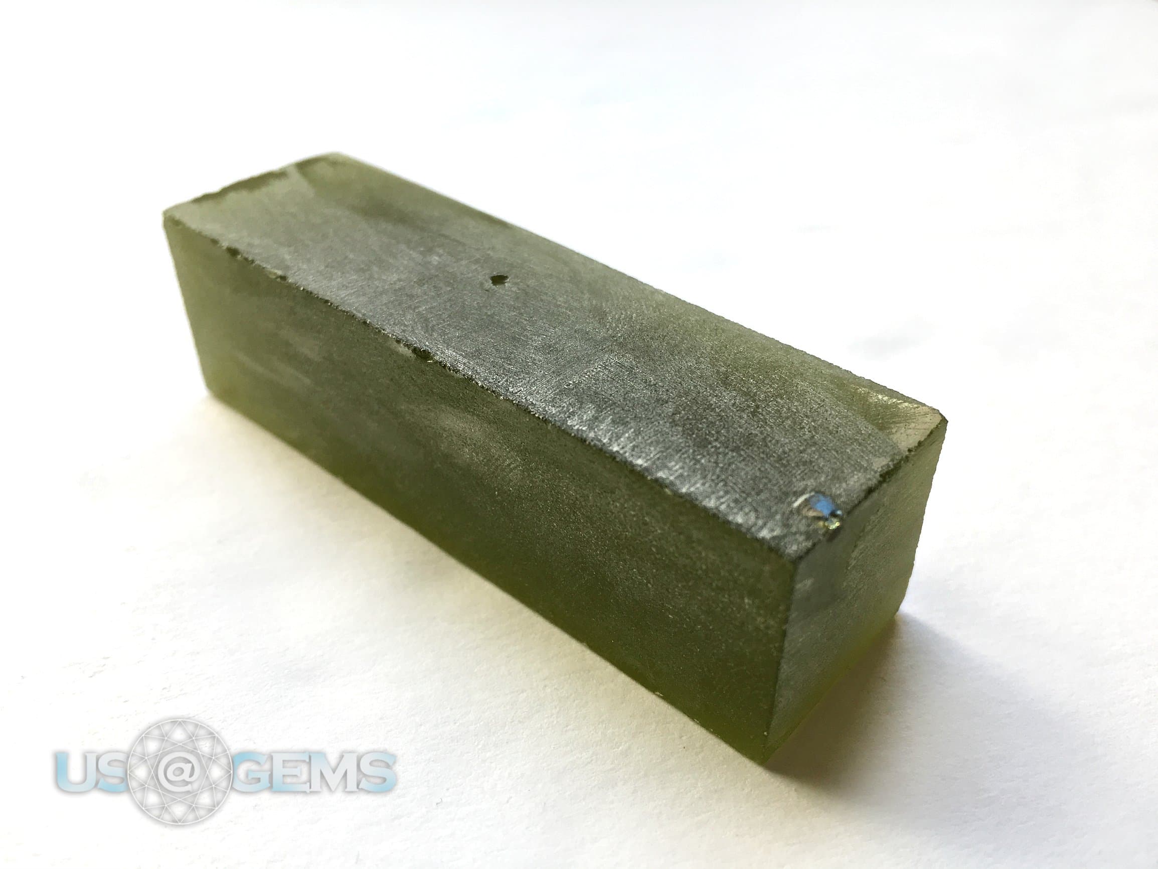 Peridot #152. Rough 90 gr. SIAMITE. Created Gemstone. US@GEMS