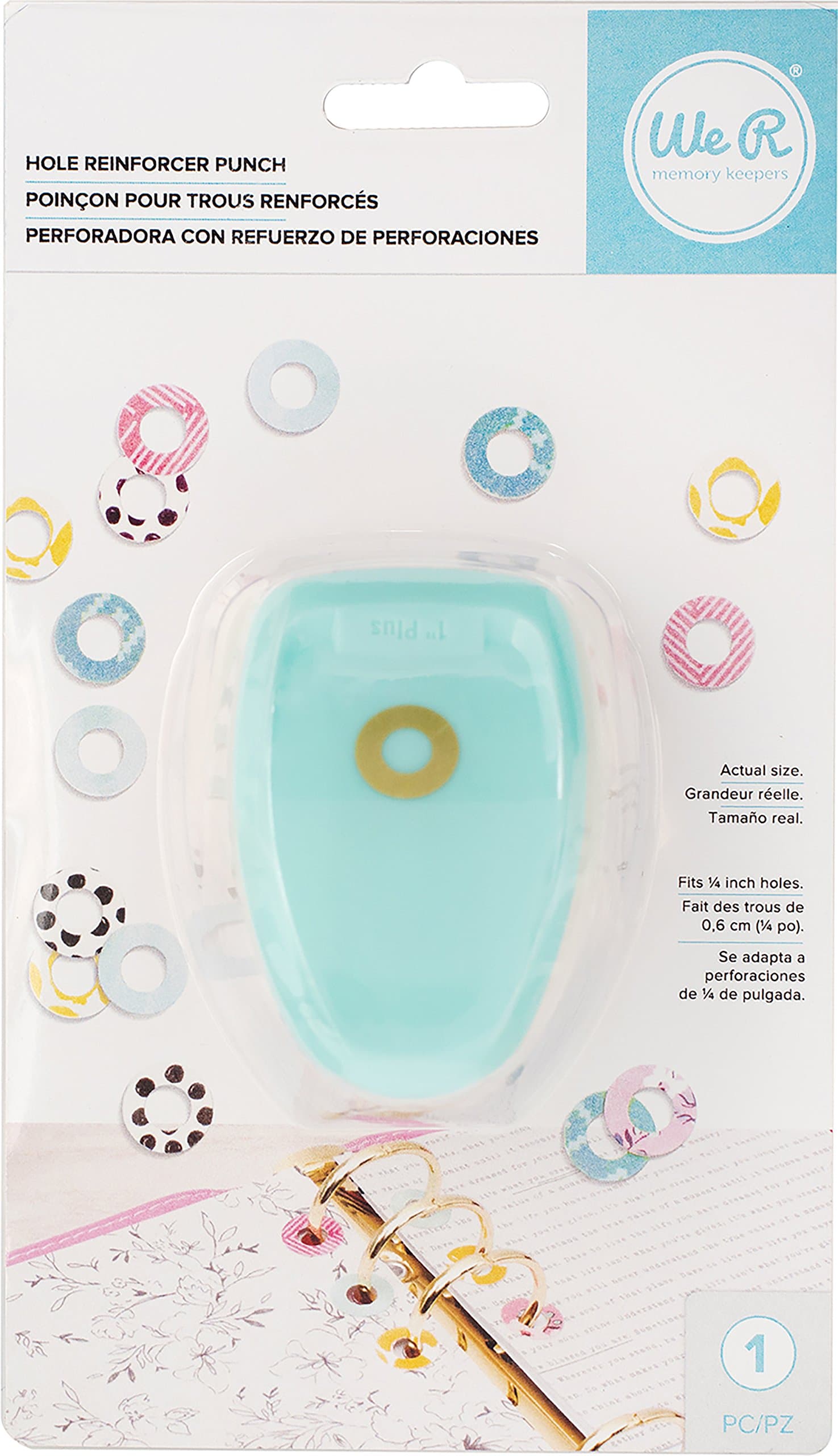 American Crafts We R Memory Keepers Hole Reinforcer Punch