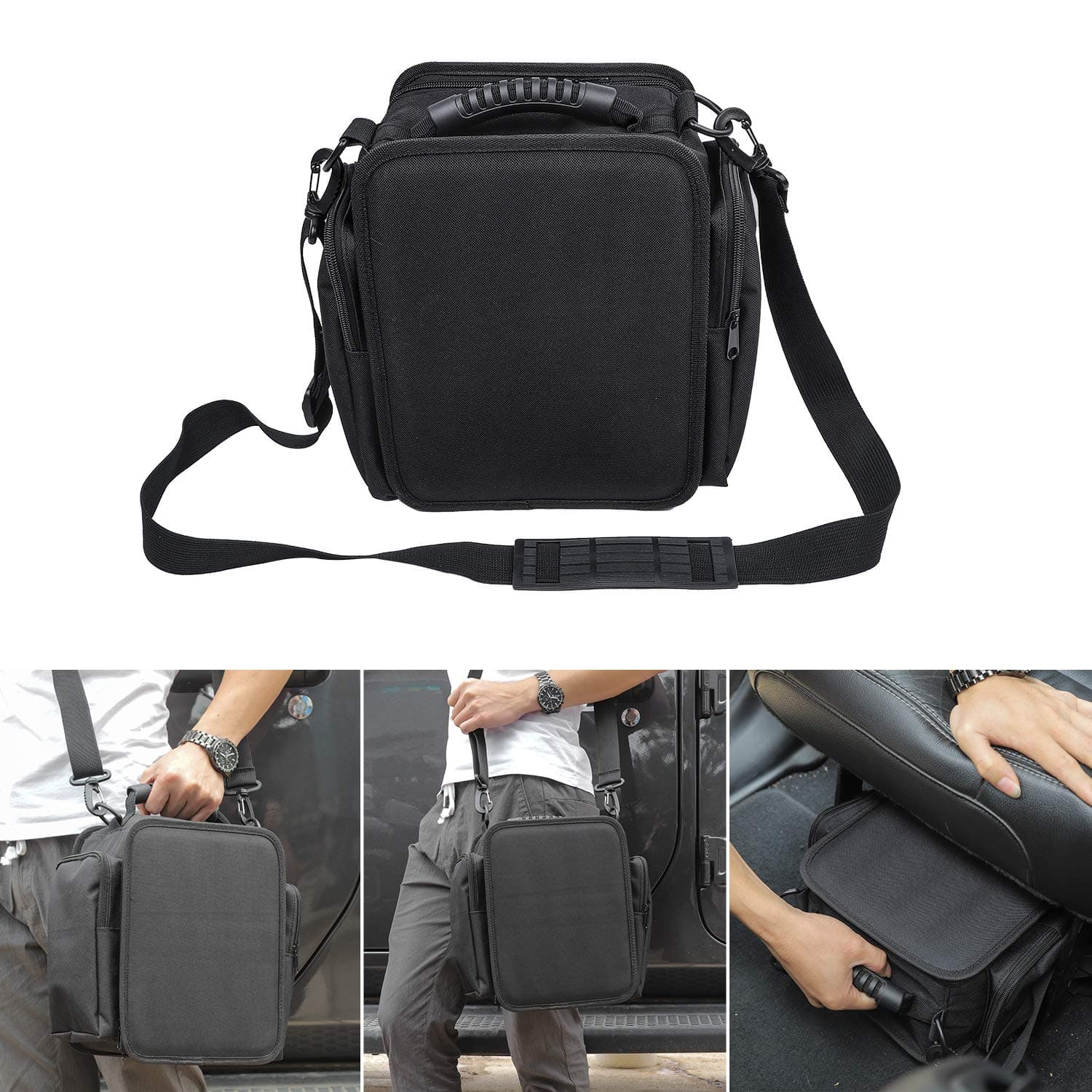 For JK JL Under Seat Storage Bag for Jeep Wrangler JK JKU JL JLU Sports Sahar...